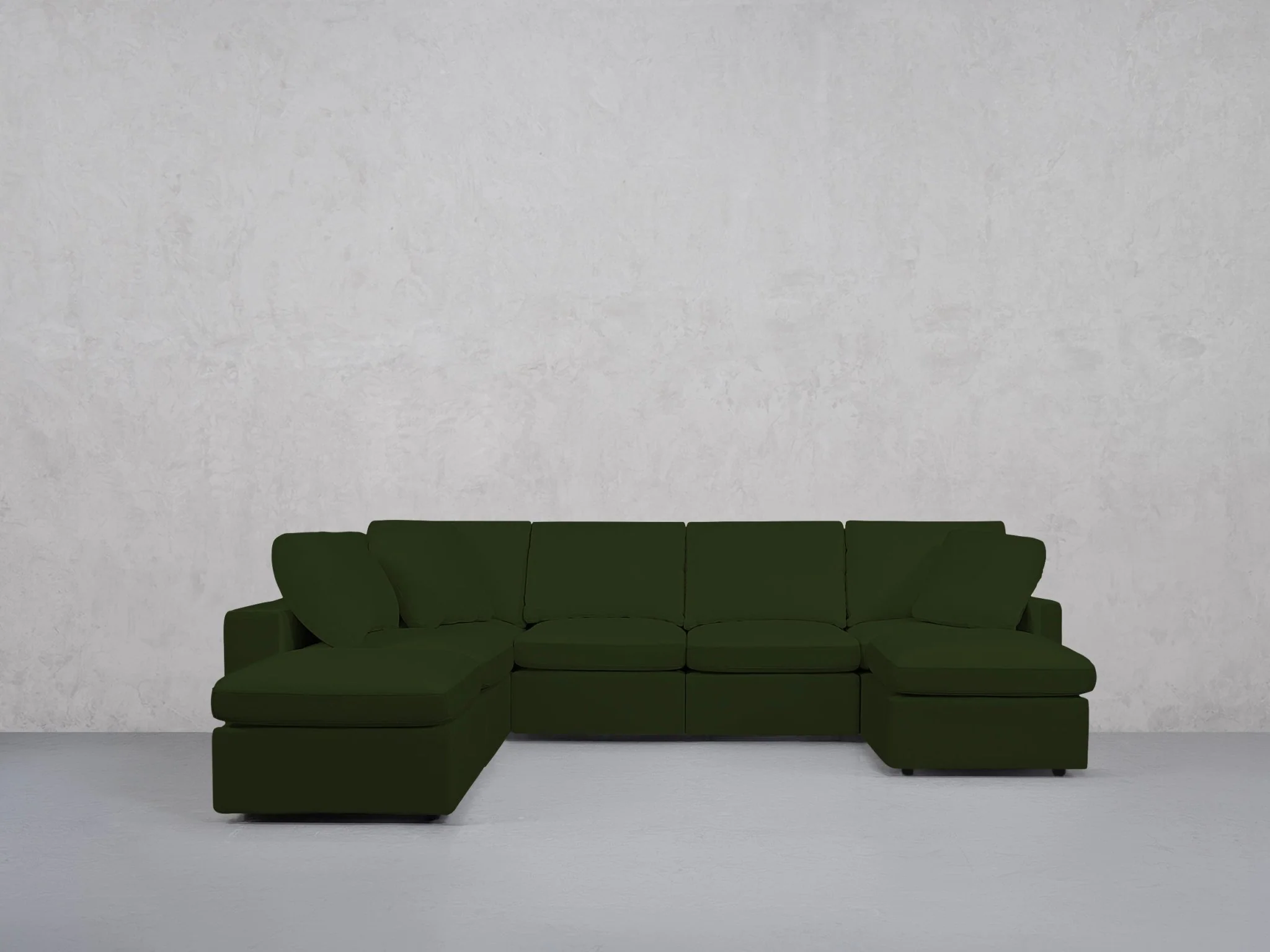 7-Seat Modular Chaise Corner Lounger Sectional (Thin Arm) - Image 87