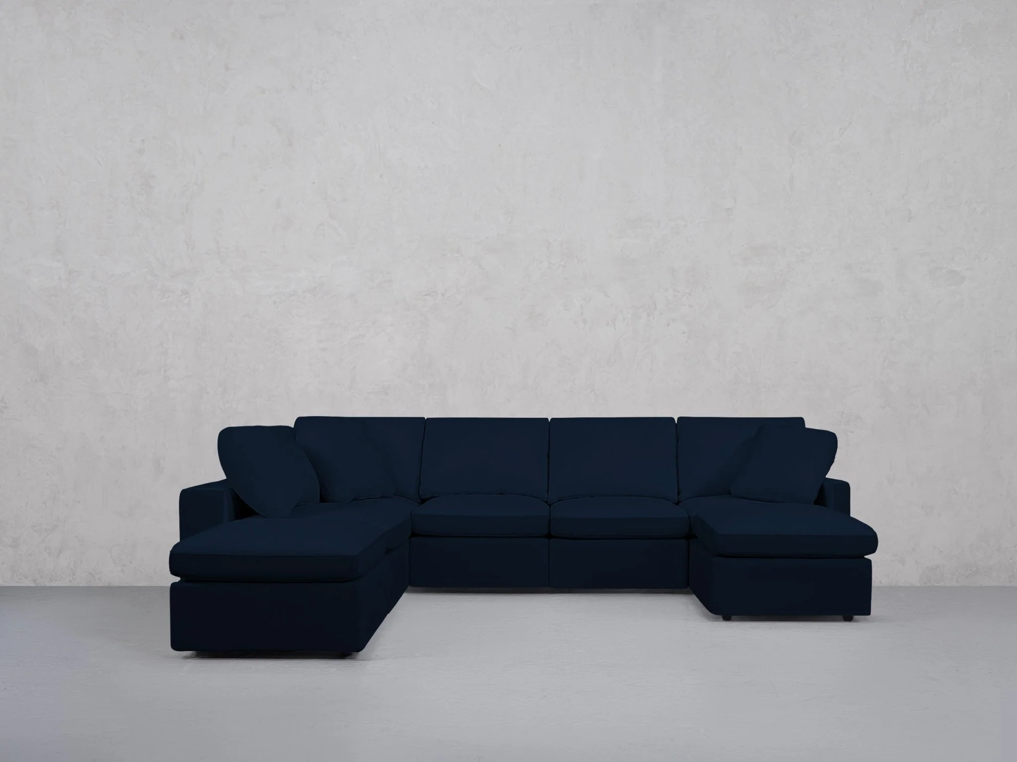 7-Seat Modular Chaise Corner Lounger Sectional (Thin Arm) - Image 94