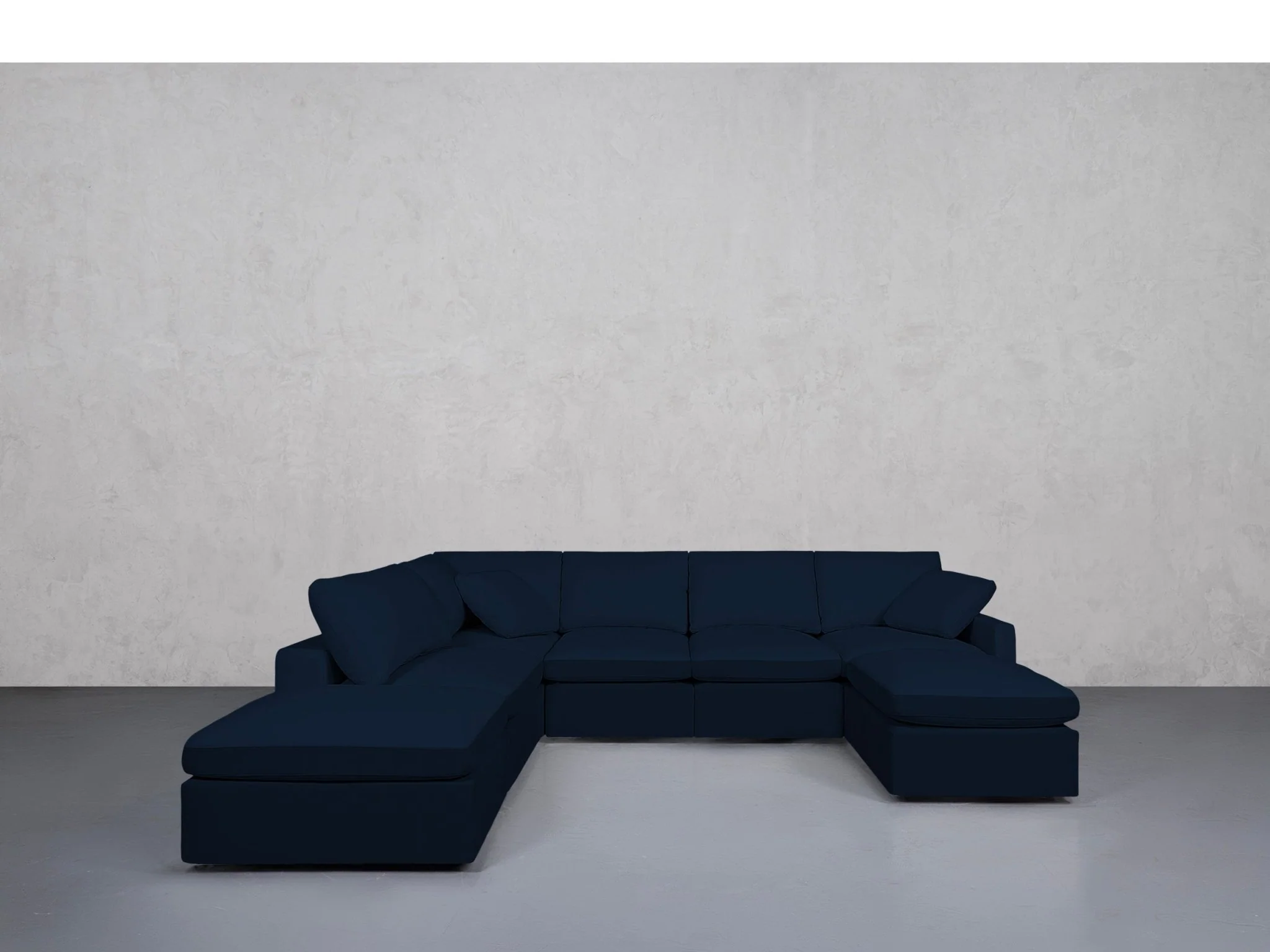 7-Seat Modular Chaise Corner Lounger Sectional (Thin Arm) - Image 95