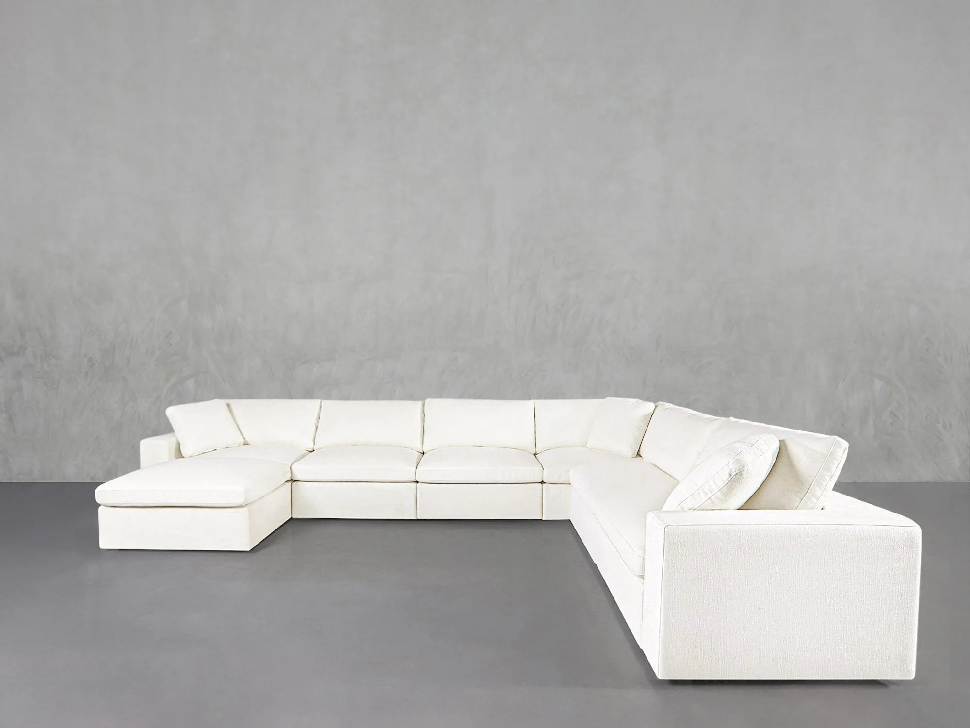 7-Seat Modular Chaise Corner Right Sectional - Image 11