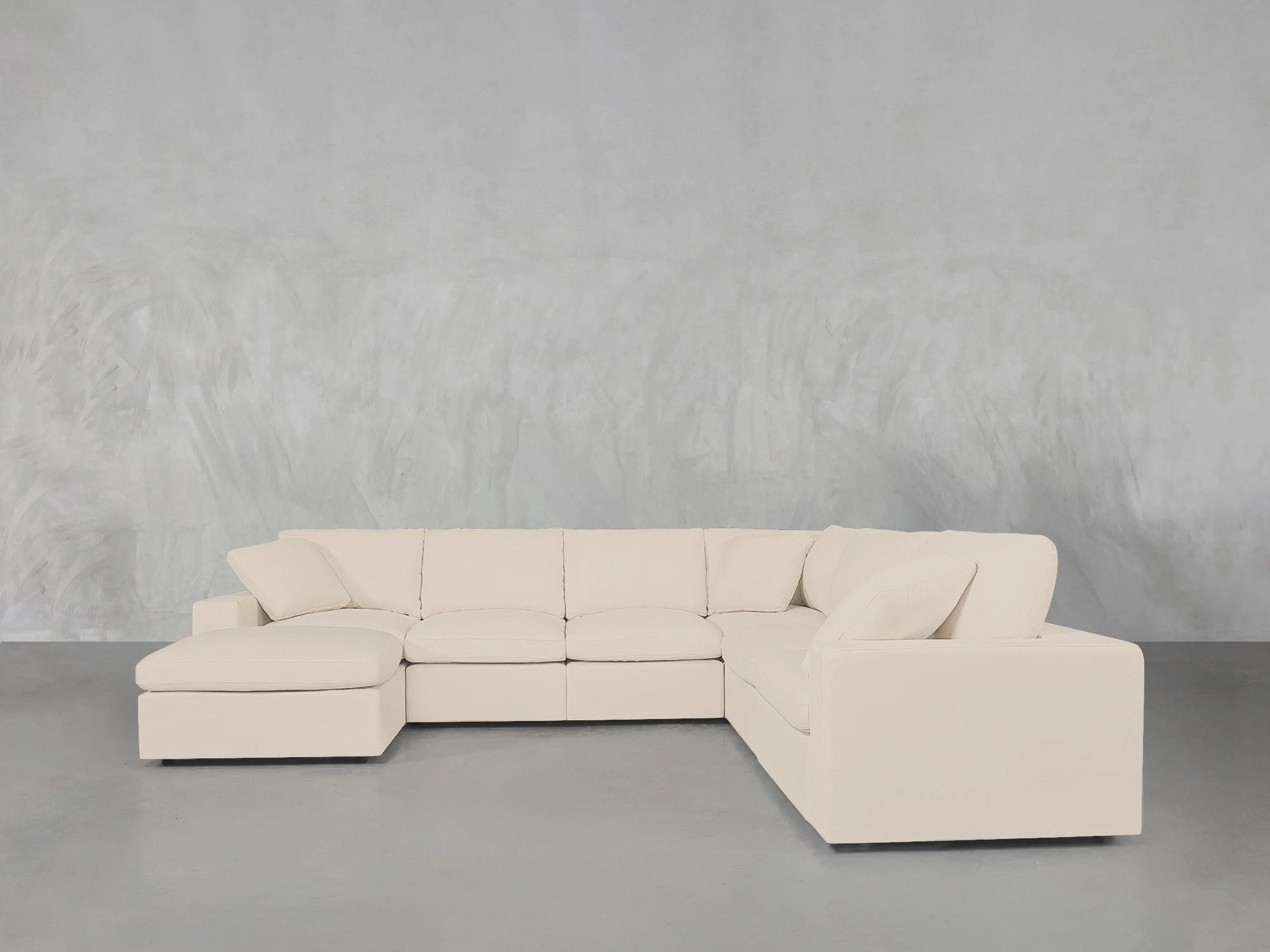 7-Seat Modular Chaise Corner Right Sectional - Image 119
