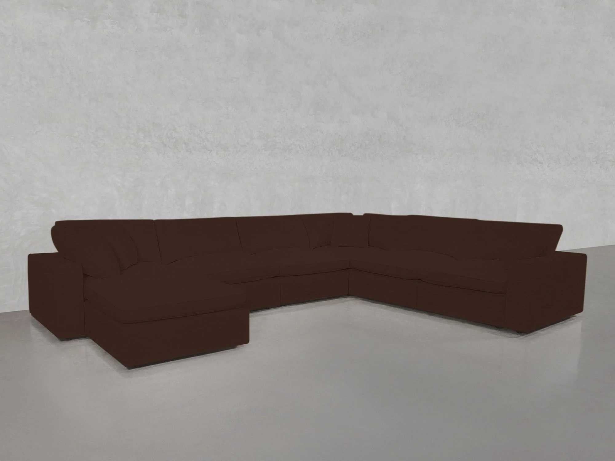 7-Seat Modular Chaise Corner Right Sectional - Image 162