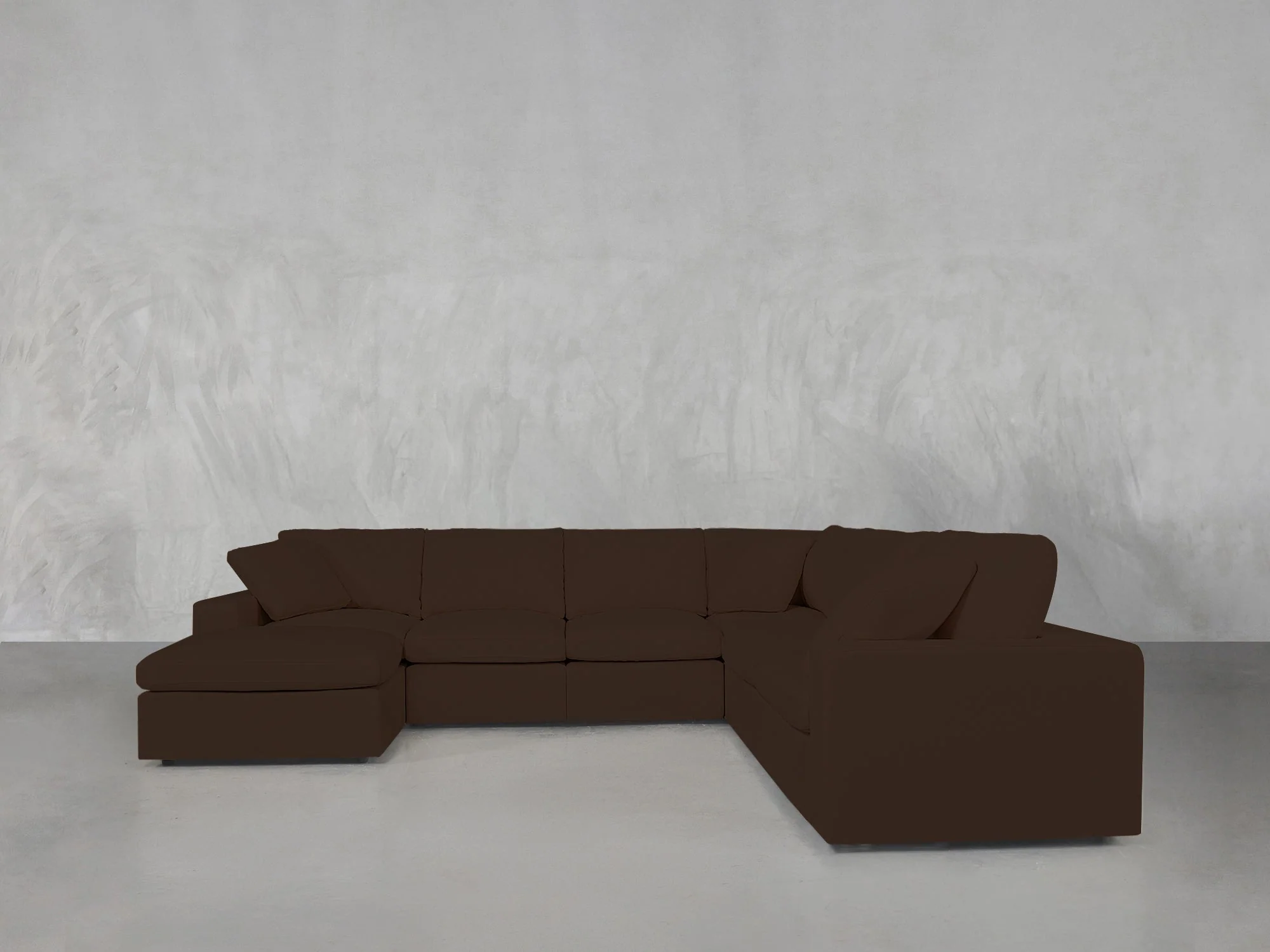 7-Seat Modular Chaise Corner Right Sectional - Image 163