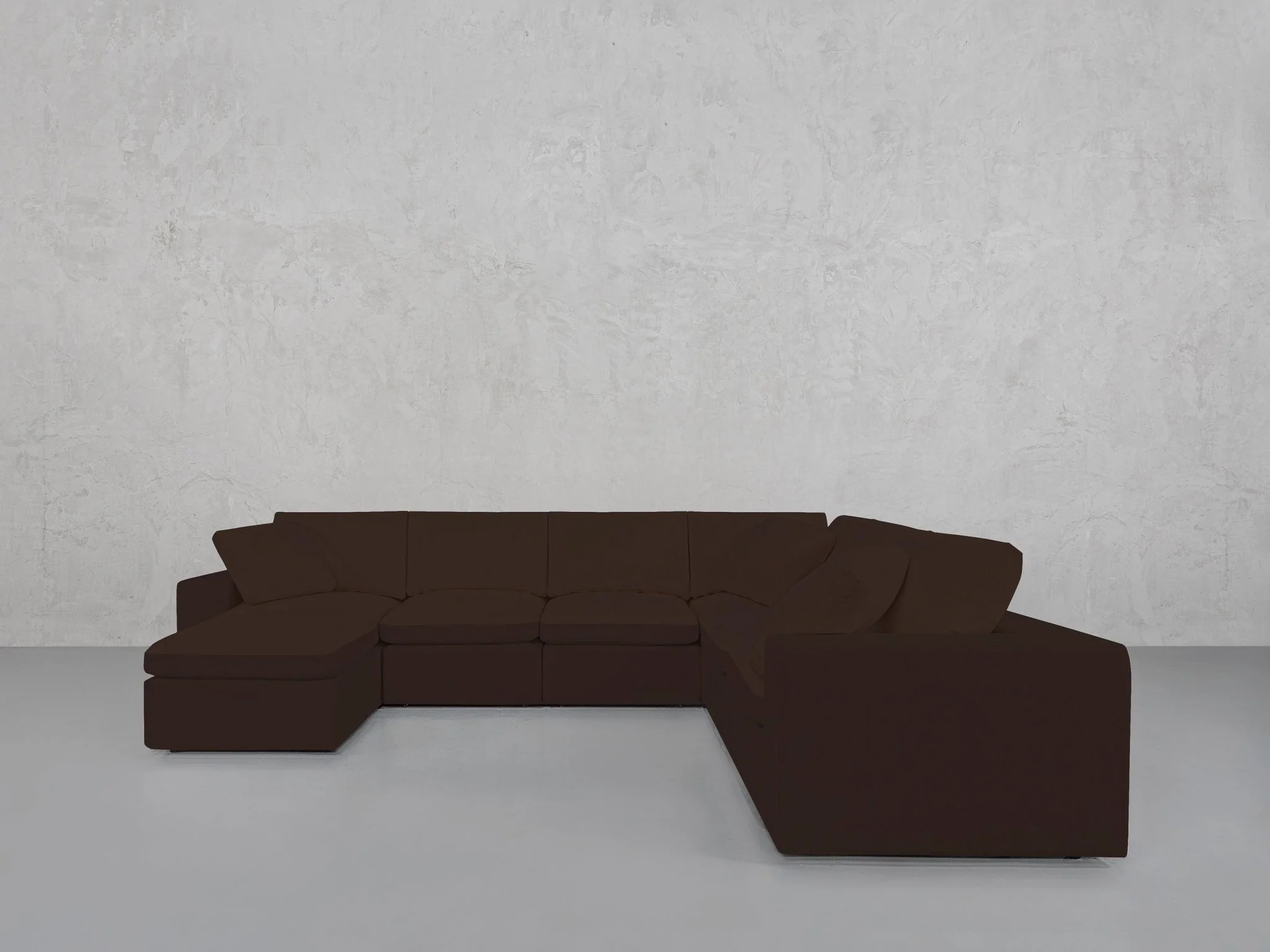 7-Seat Modular Chaise Corner Right Sectional - Image 164