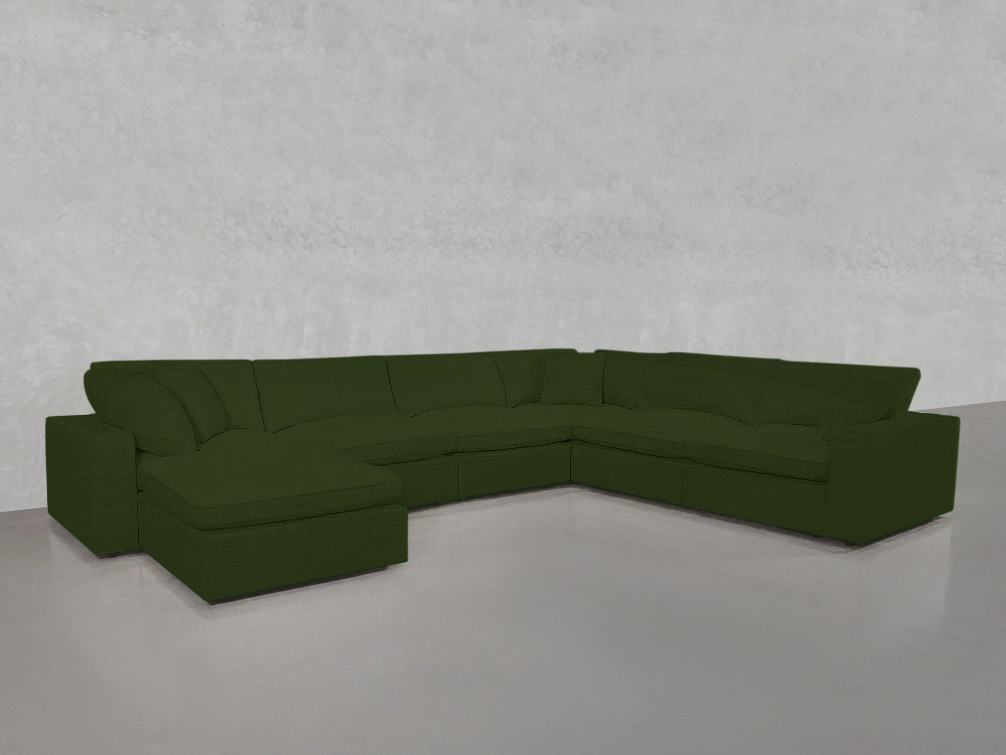 7-Seat Modular Chaise Corner Right Sectional - Image 173