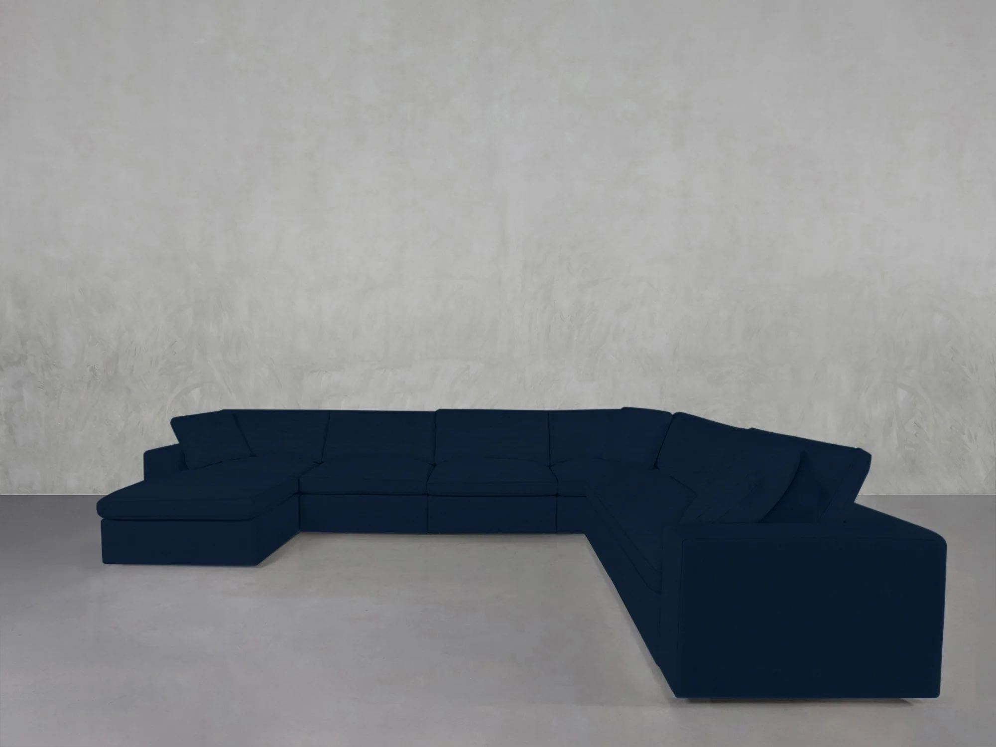 7-Seat Modular Chaise Corner Right Sectional - Image 183