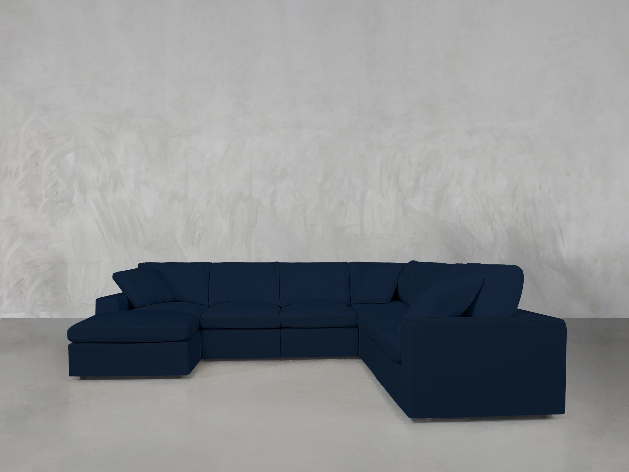 7-Seat Modular Chaise Corner Right Sectional - Image 185