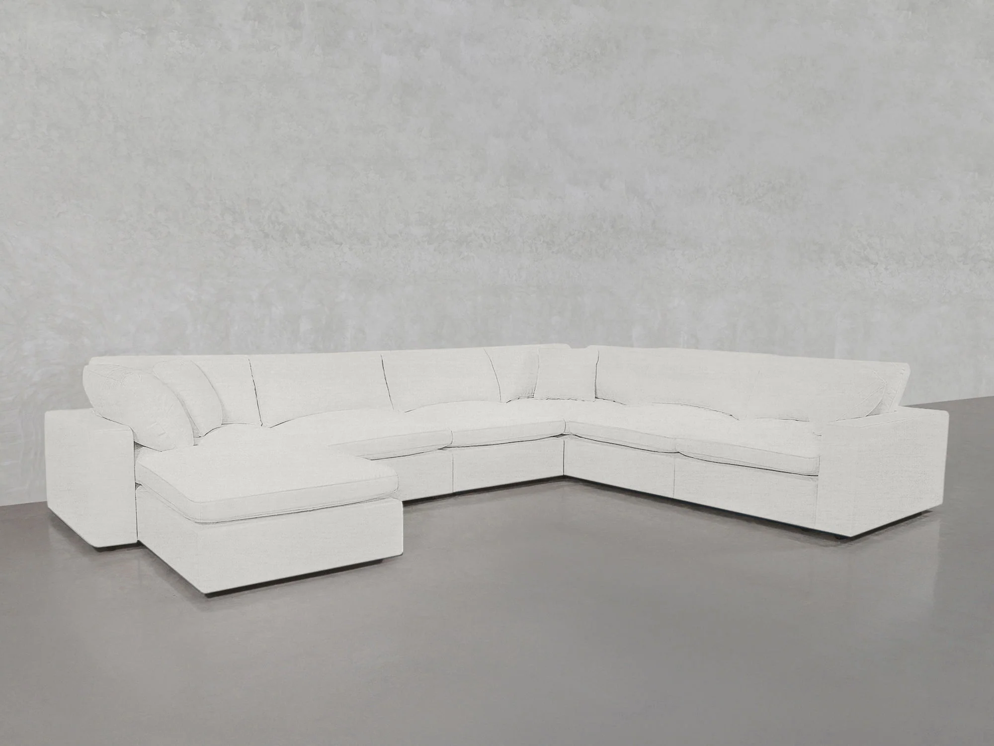 7-Seat Modular Chaise Corner Right Sectional - Image 195