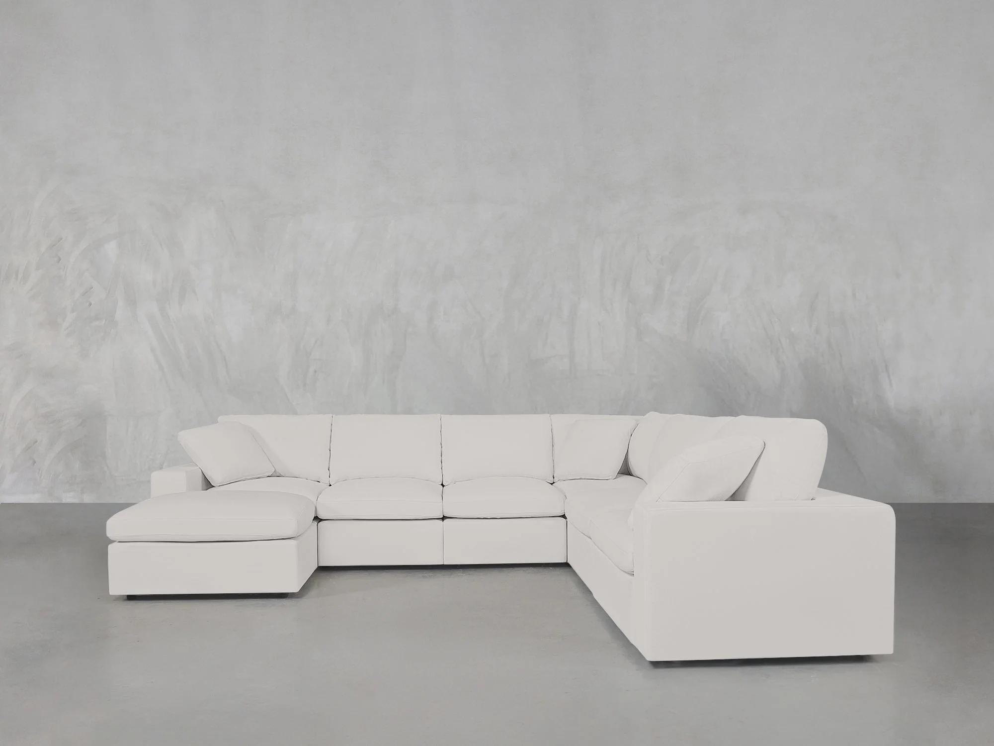 7-Seat Modular Chaise Corner Right Sectional - Image 196