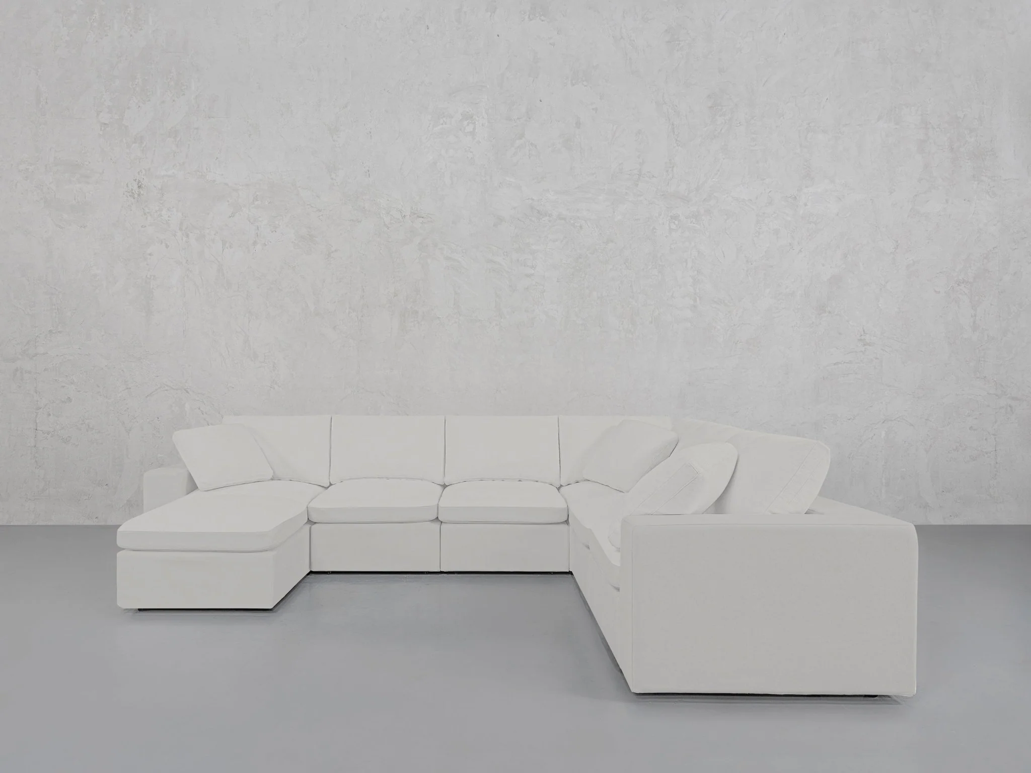 7-Seat Modular Chaise Corner Right Sectional - Image 197