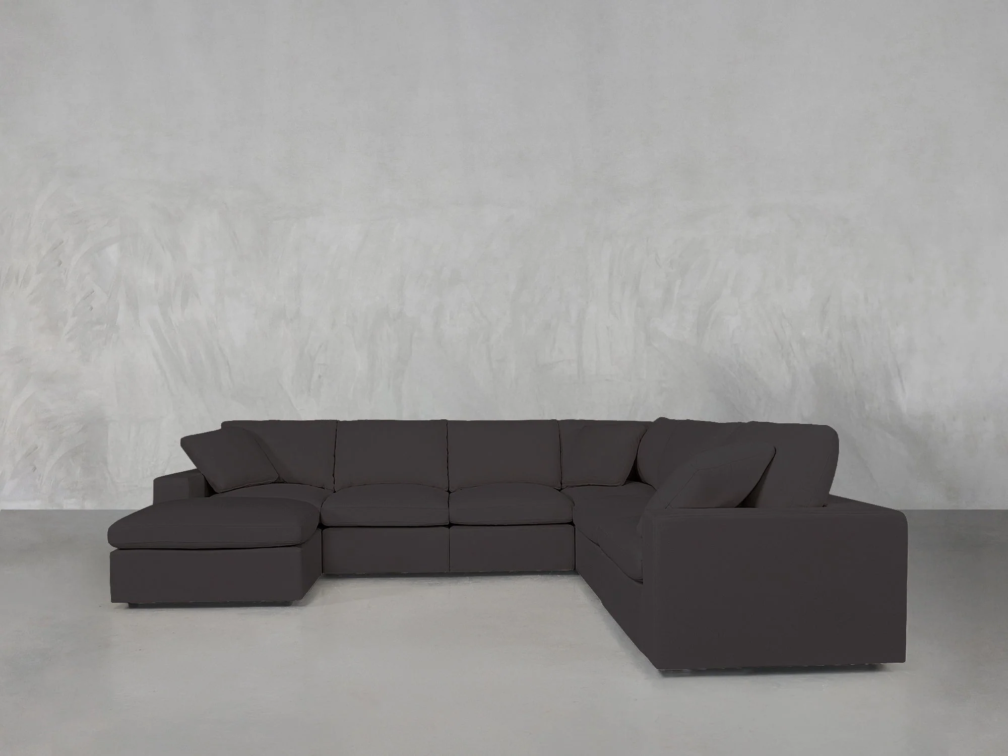 7-Seat Modular Chaise Corner Right Sectional - Image 207