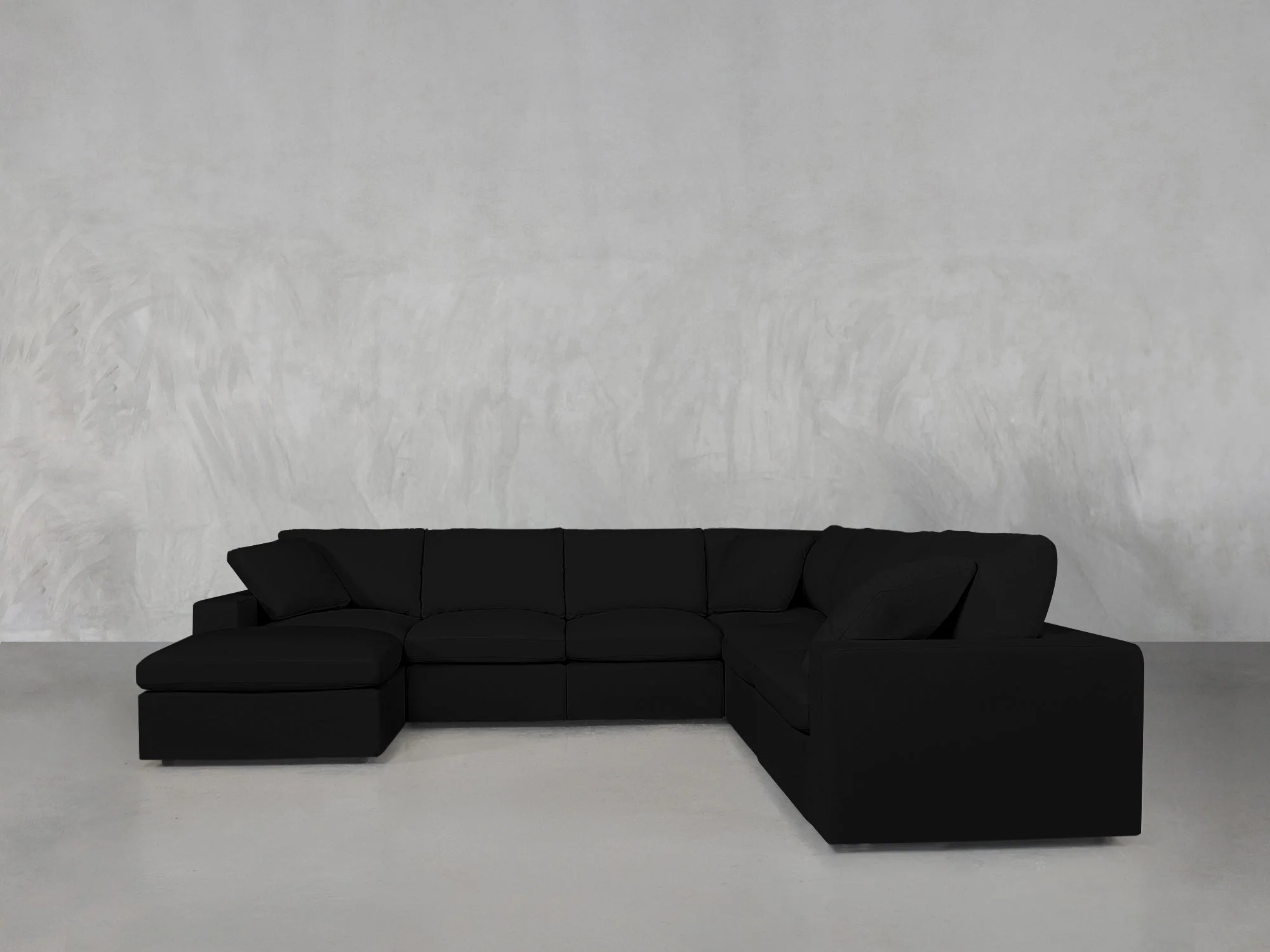 7-Seat Modular Chaise Corner Right Sectional - Image 218