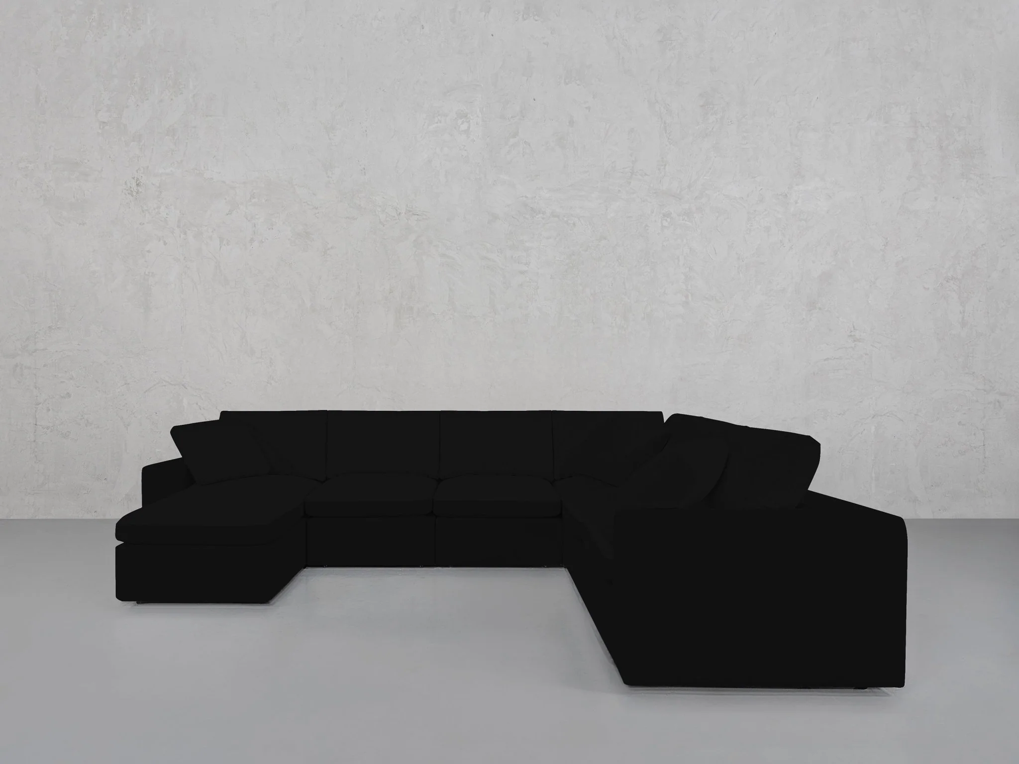 7-Seat Modular Chaise Corner Right Sectional - Image 219