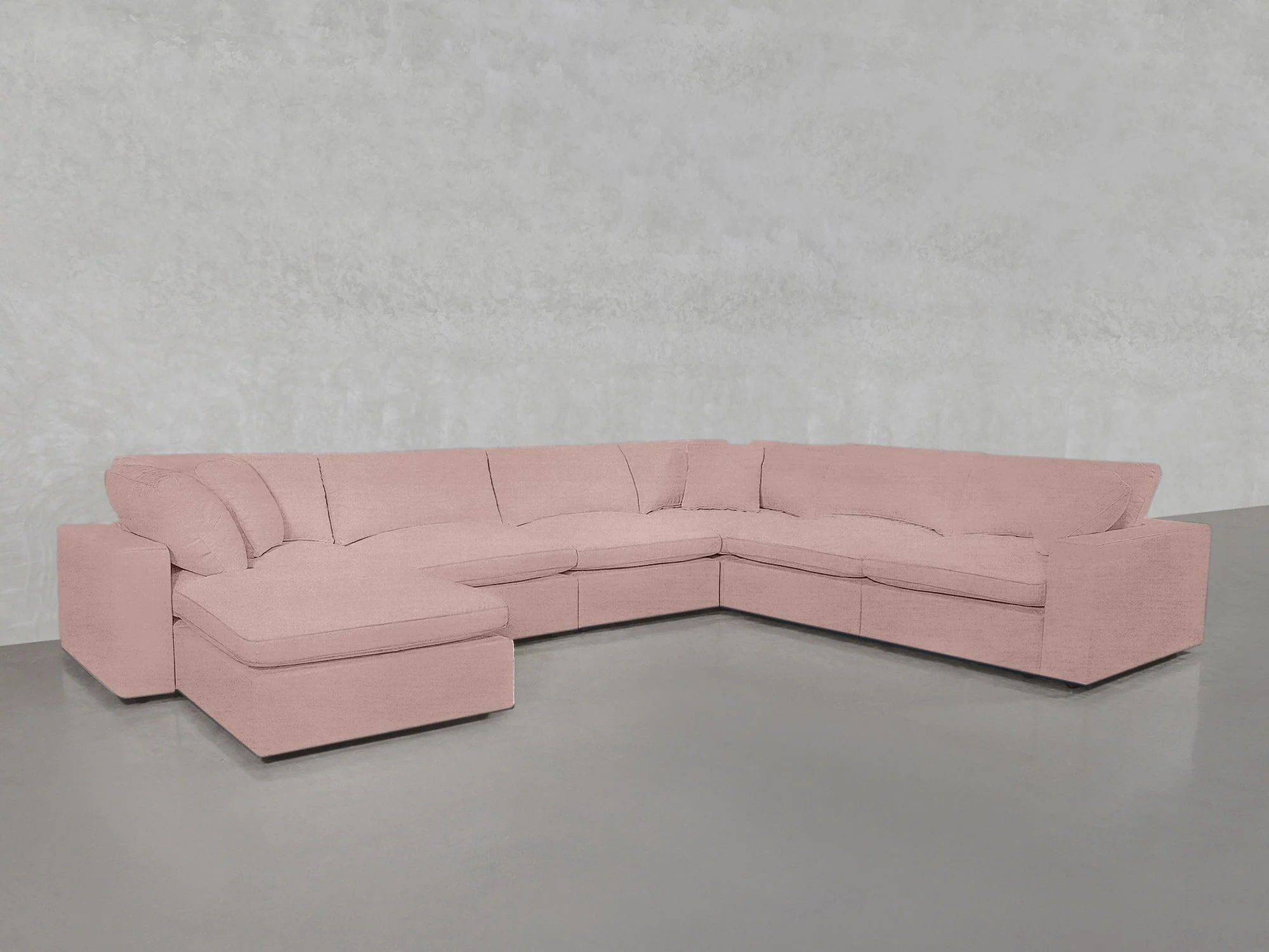 7-Seat Modular Chaise Corner Right Sectional - Image 239