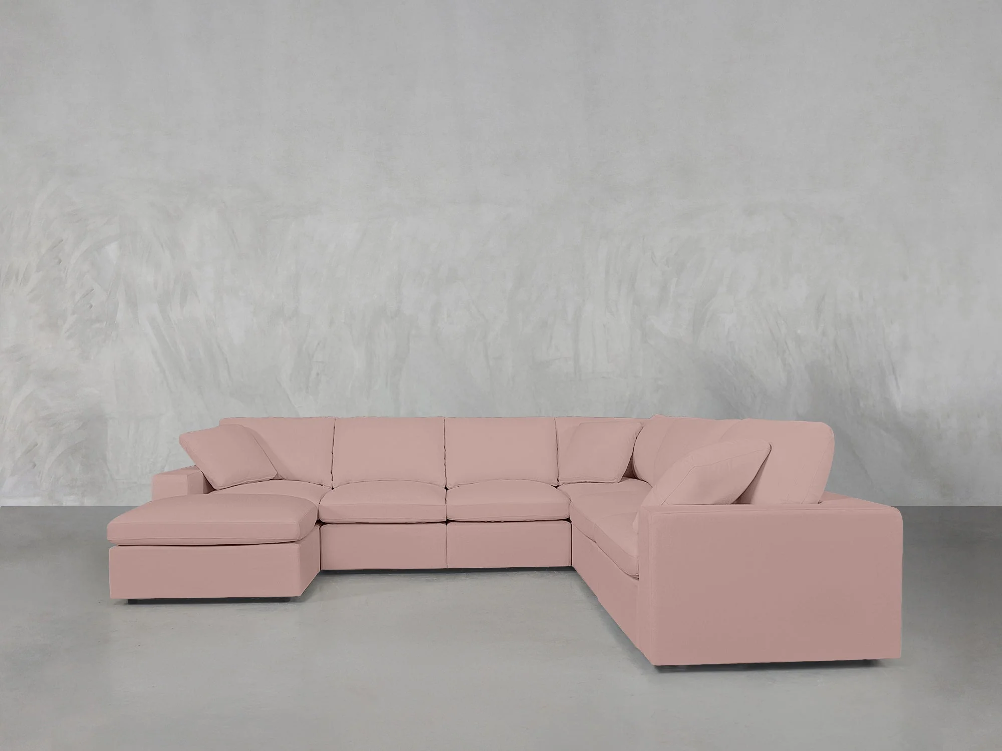 7-Seat Modular Chaise Corner Right Sectional - Image 240