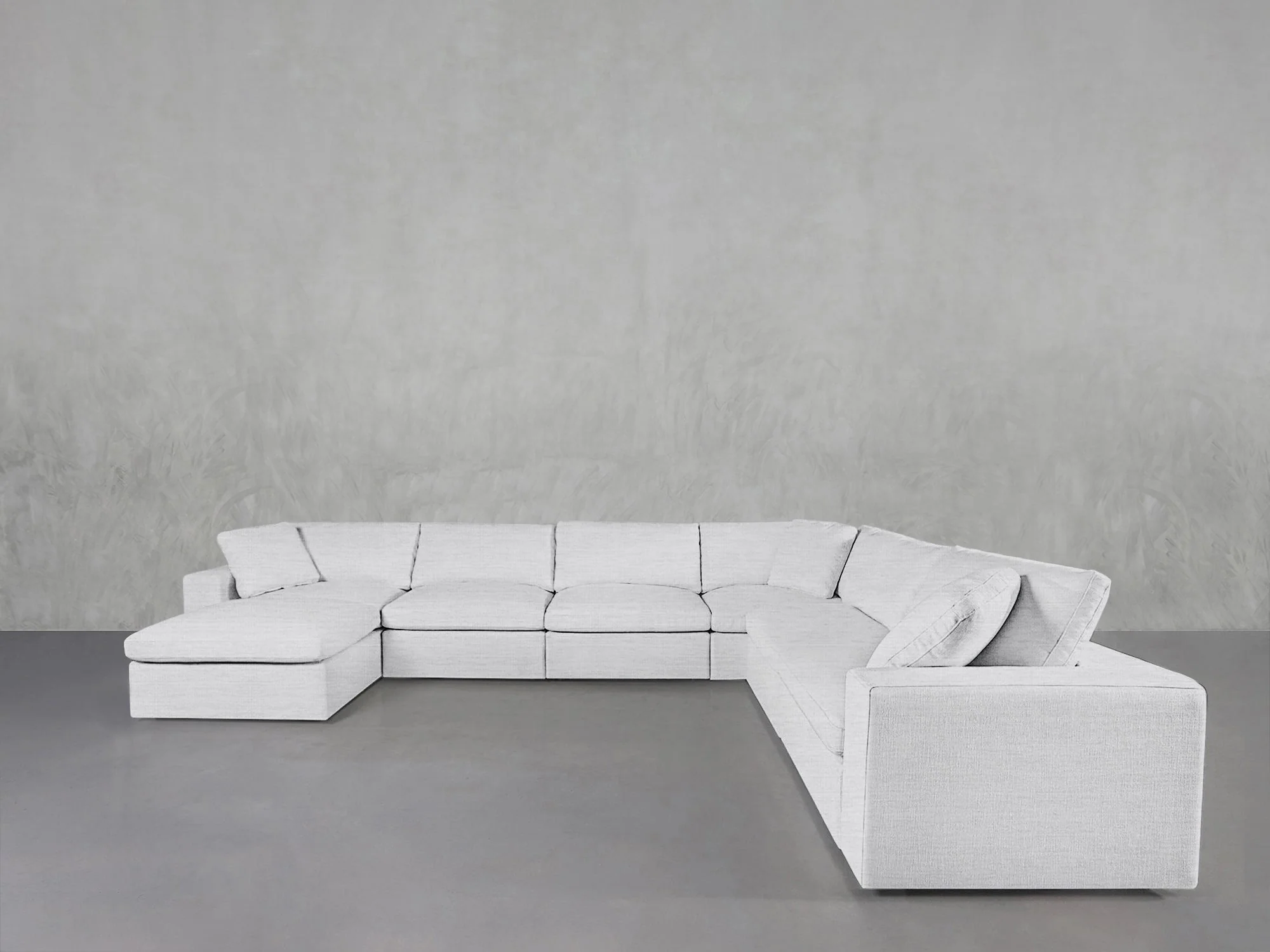 7-Seat Modular Chaise Corner Right Sectional - Image 62
