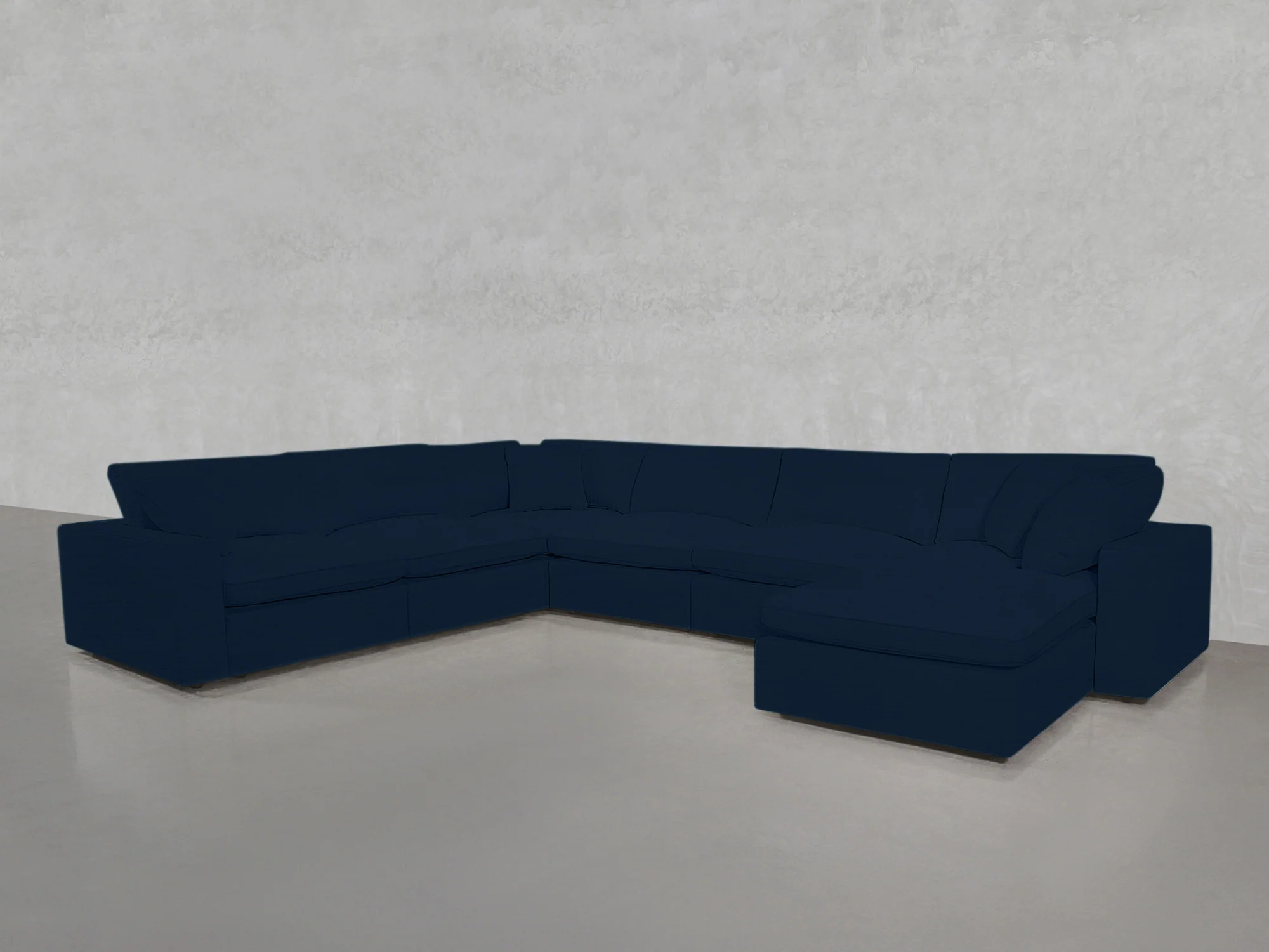 7-Seat Modular Chaise Corner Sectional - Image 183