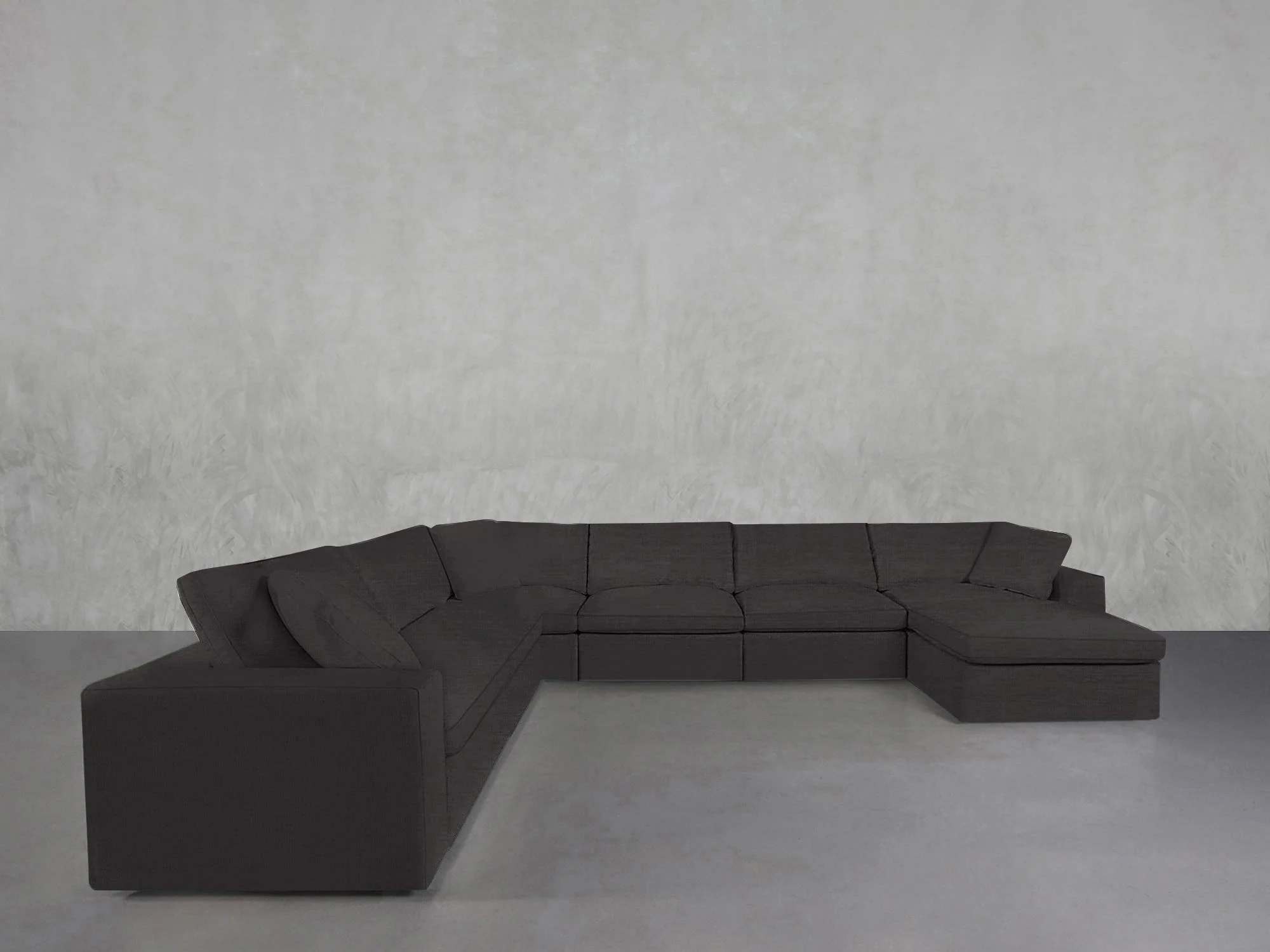 7-Seat Modular Chaise Corner Sectional - Image 204