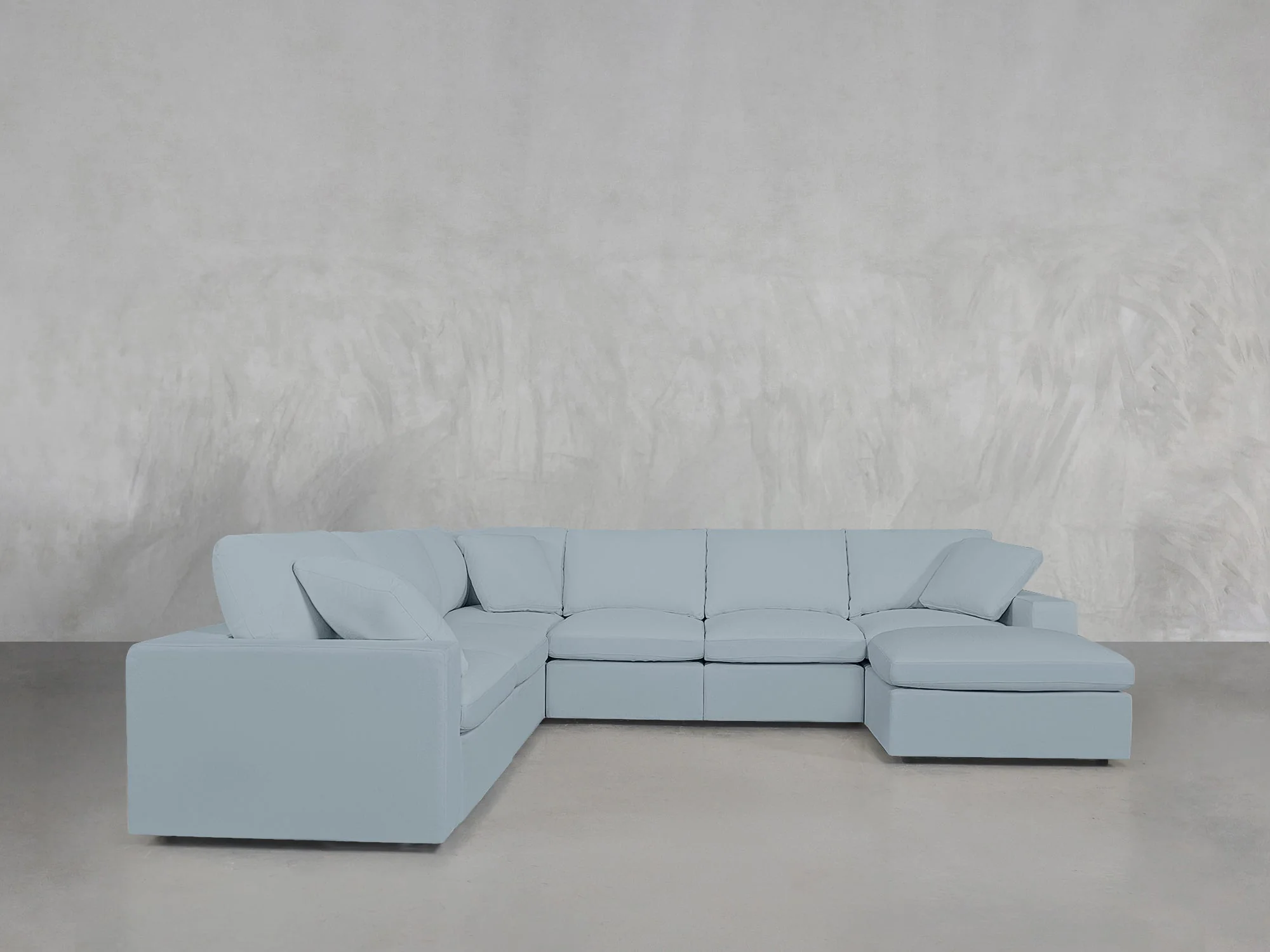 7-Seat Modular Chaise Corner Sectional - Image 228