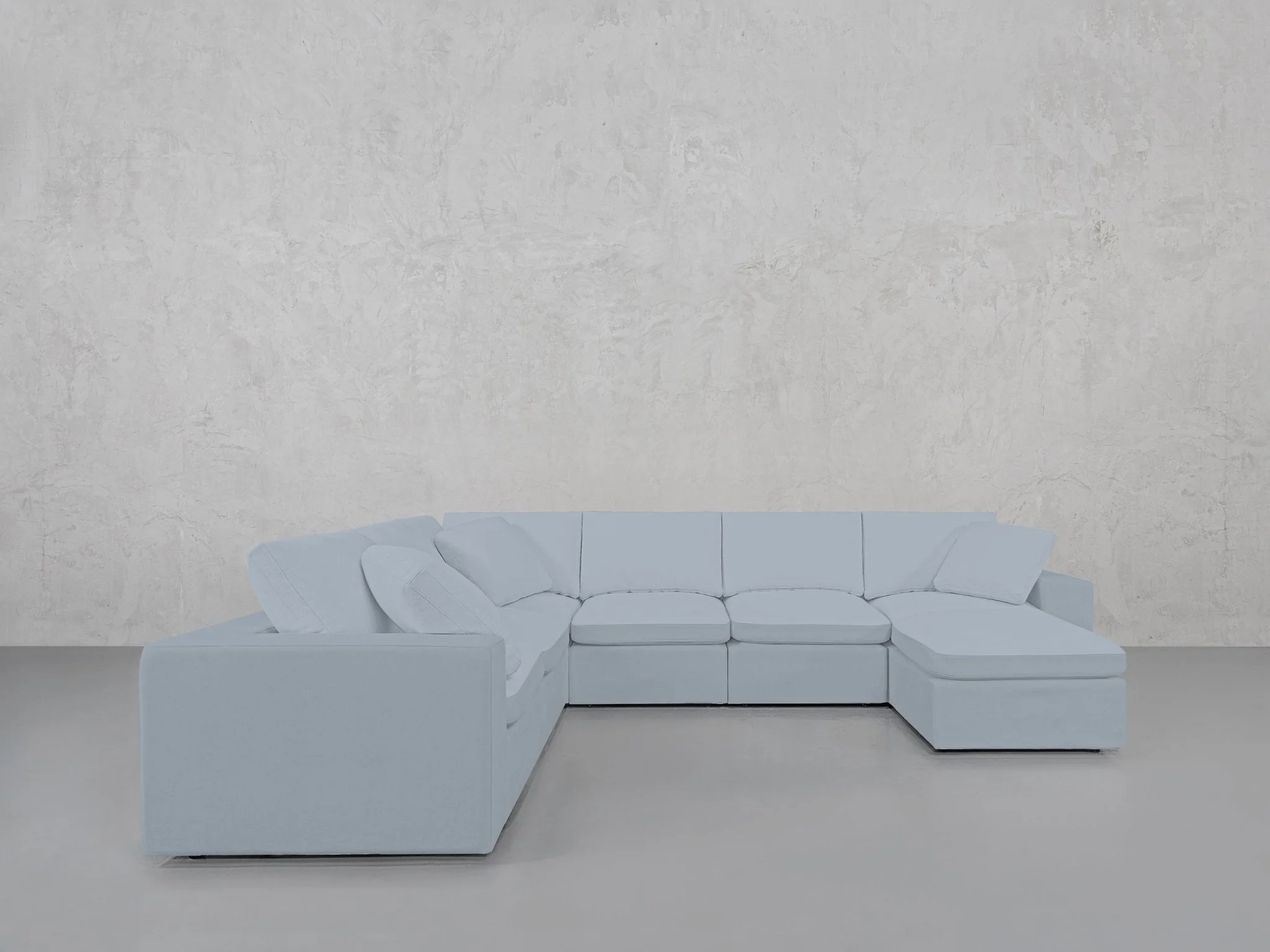 7-Seat Modular Chaise Corner Sectional - Image 229