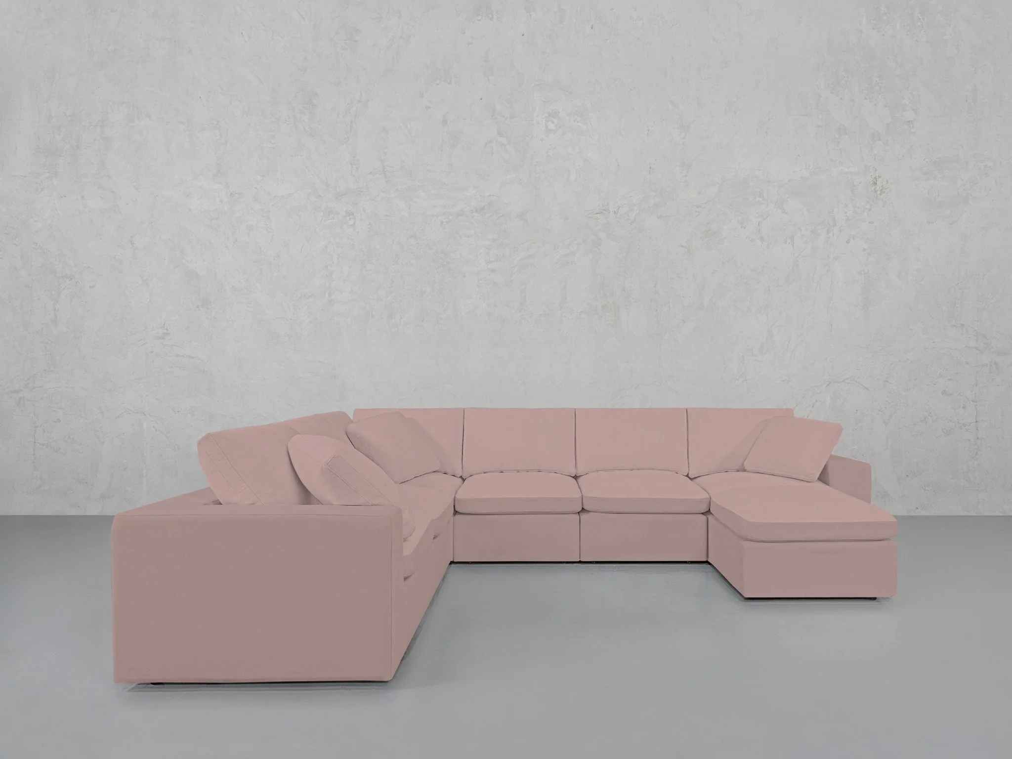 7-Seat Modular Chaise Corner Sectional - Image 240