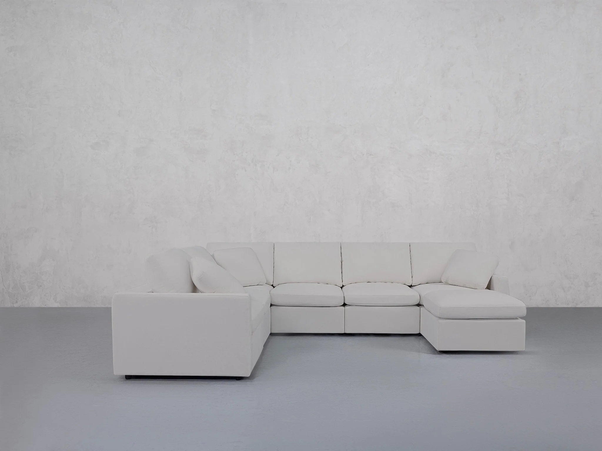 7-Seat Modular Chaise Corner Sectional (Thin Arms) - Image 101
