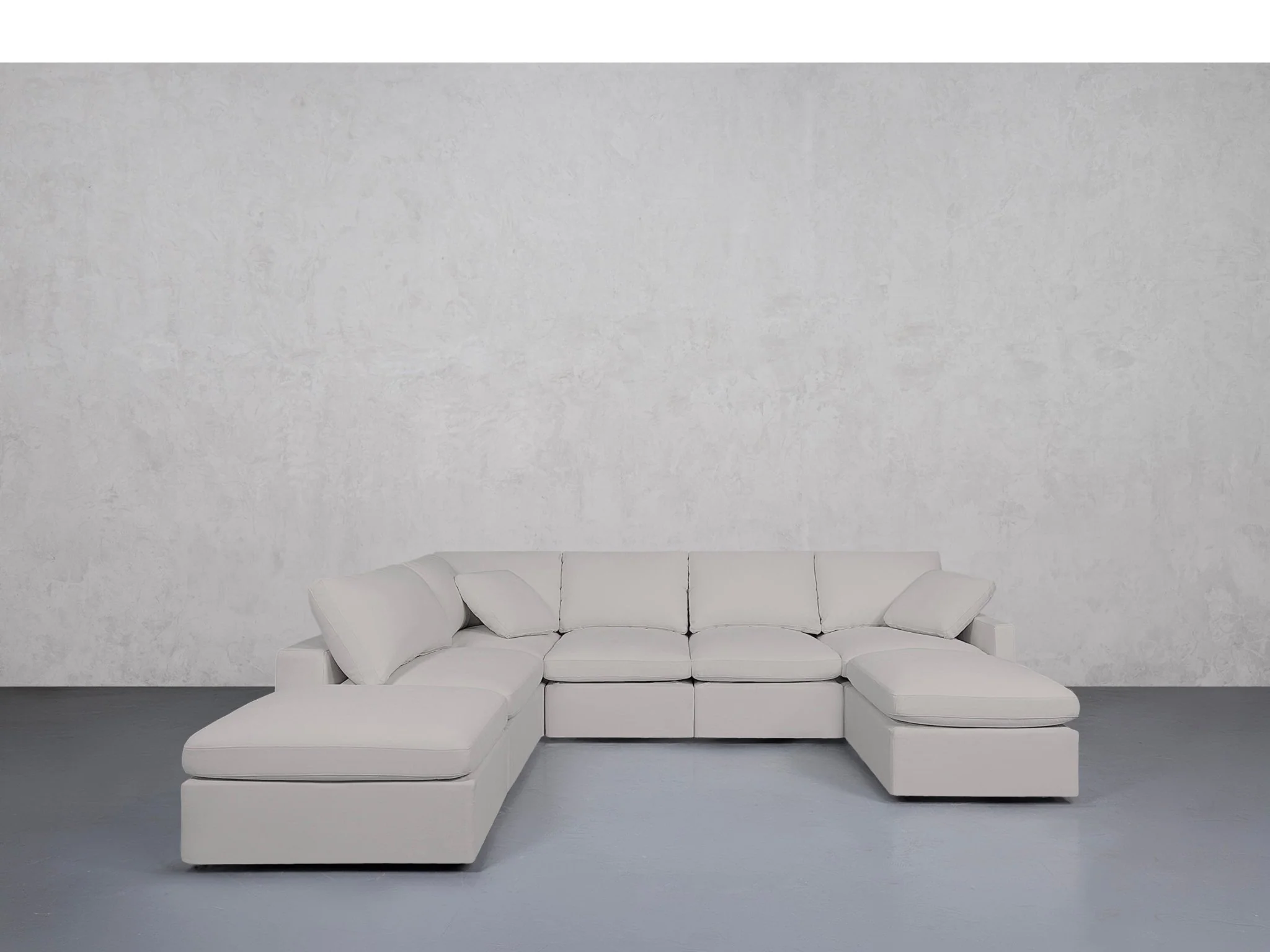 7-Seat Modular Chaise Corner Sectional (Thin Arms) - Image 102