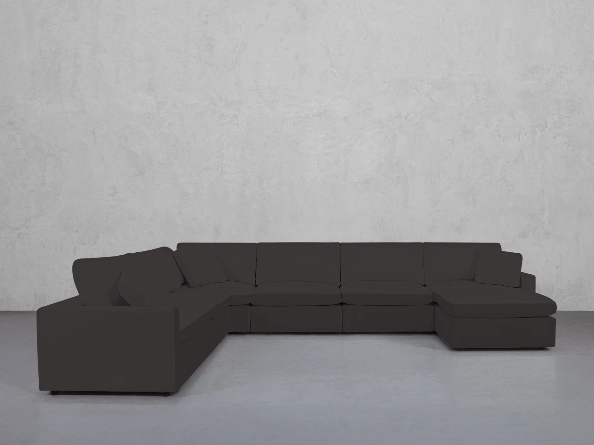 7-Seat Modular Chaise Corner Sectional (Thin Arms) - Image 106