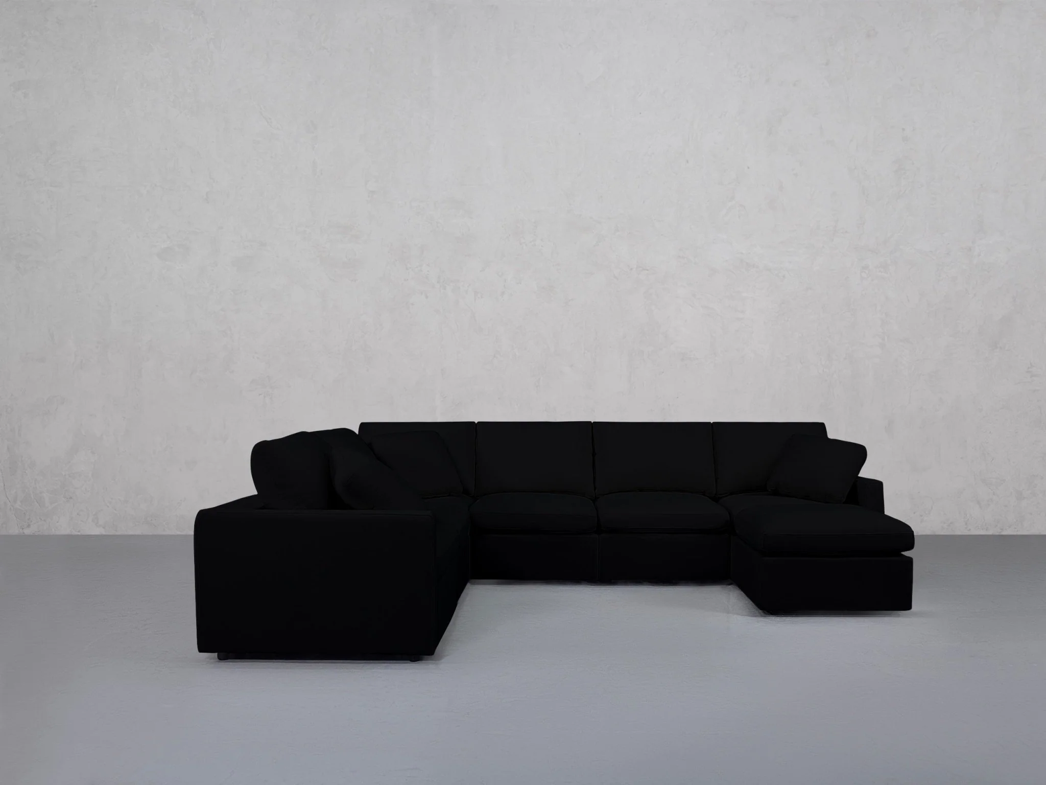 7-Seat Modular Chaise Corner Sectional (Thin Arms) - Image 115