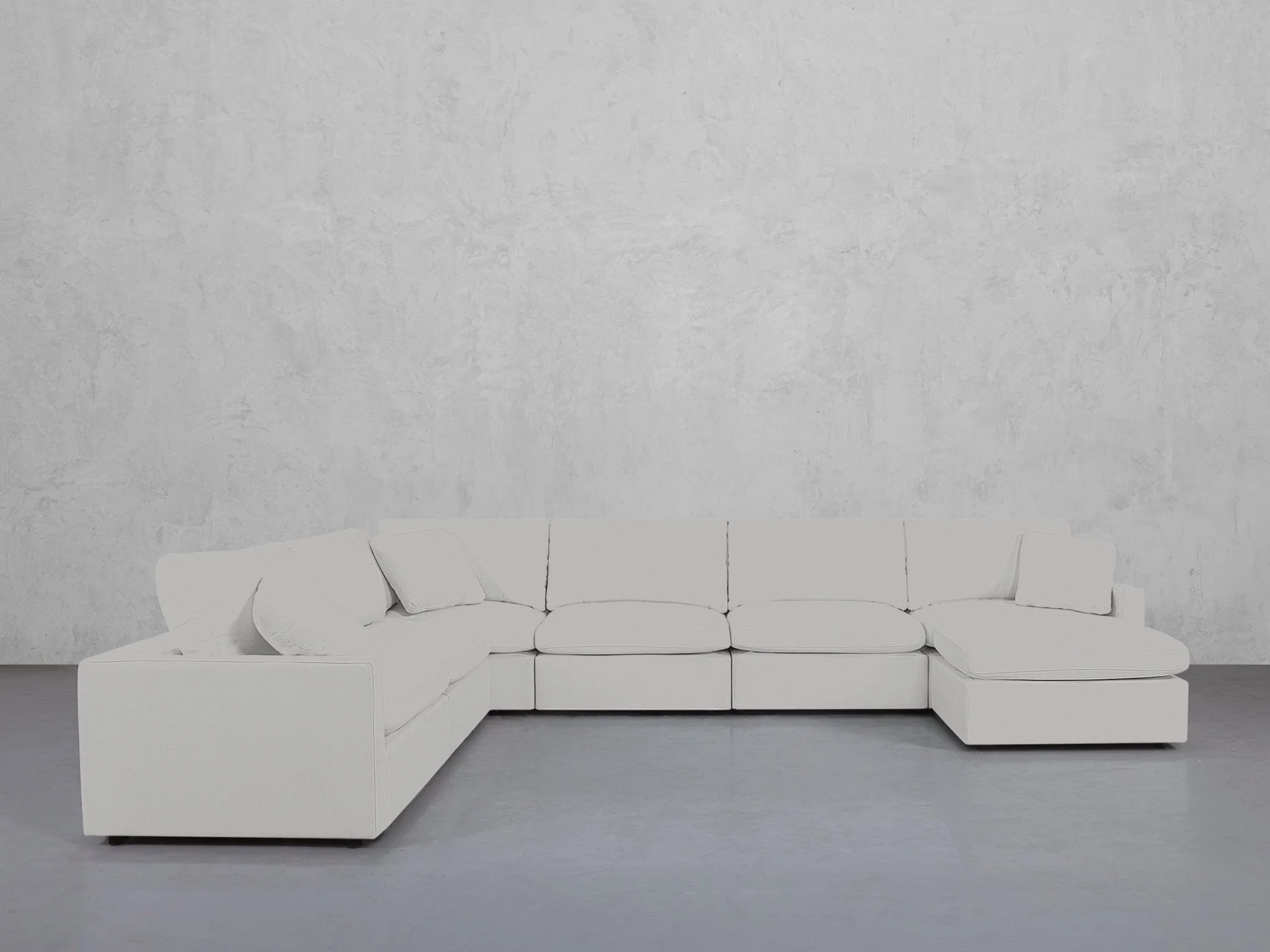 7-Seat Modular Chaise Corner Sectional (Thin Arms) - Image 144