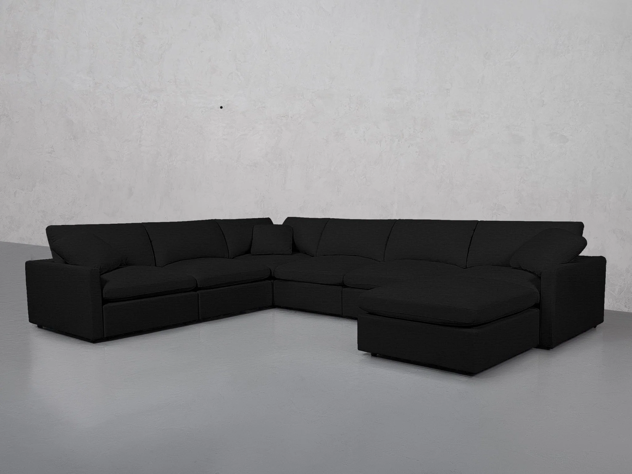 7-Seat Modular Chaise Corner Sectional (Thin Arms) - Image 37