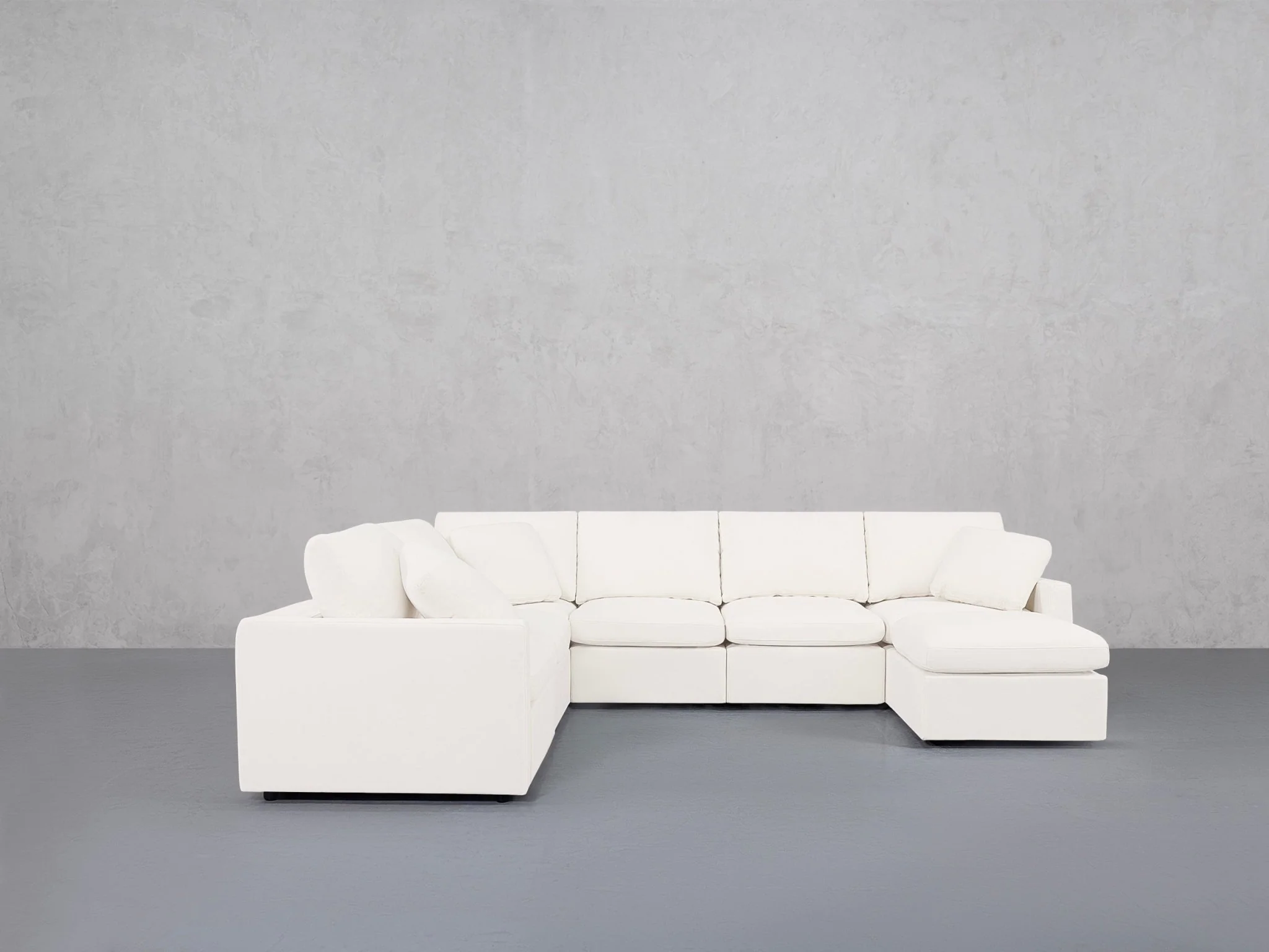 7-Seat Modular Chaise Corner Sectional (Thin Arms) - Image 45