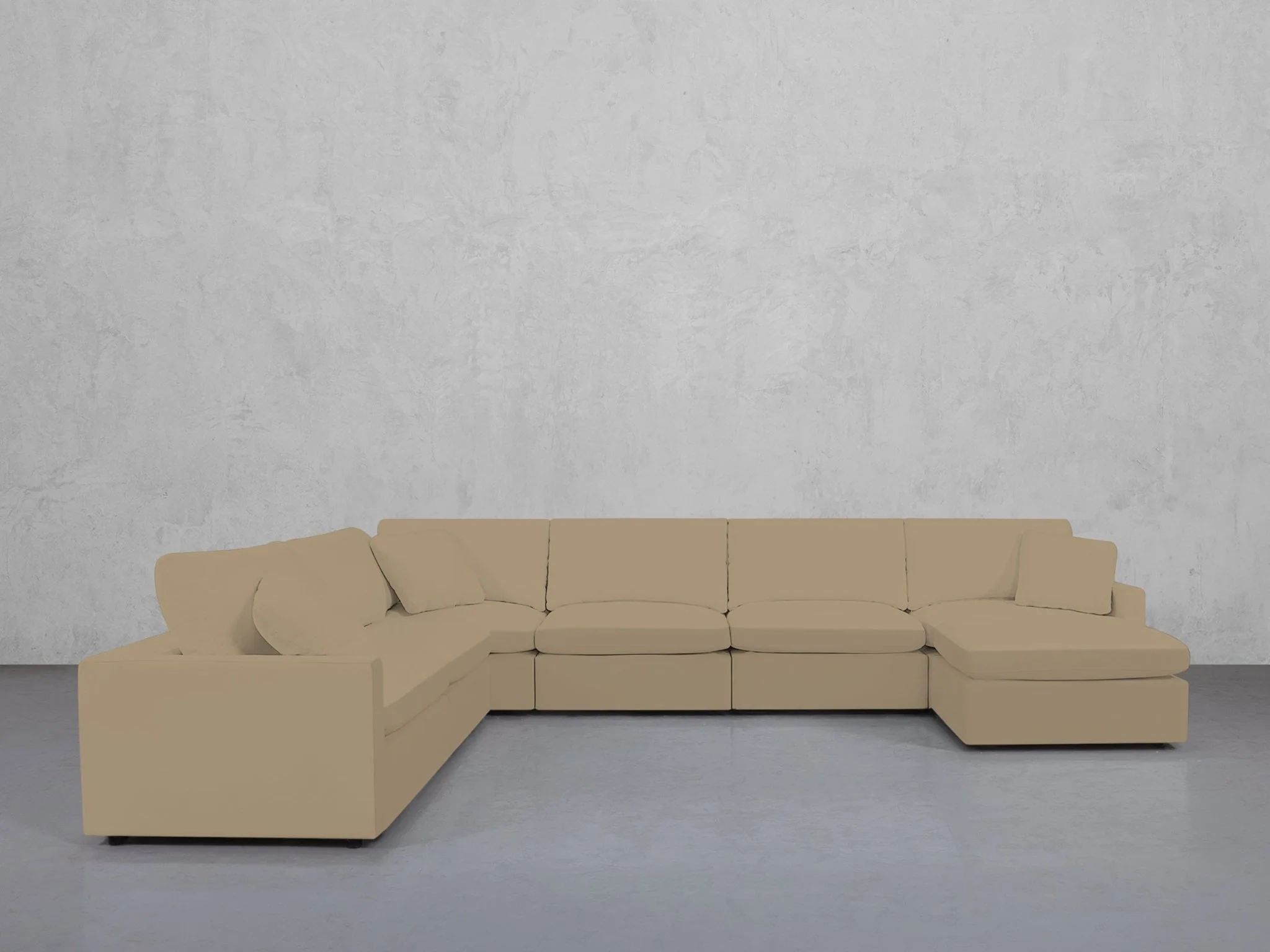 7-Seat Modular Chaise Corner Sectional (Thin Arms) - Image 57