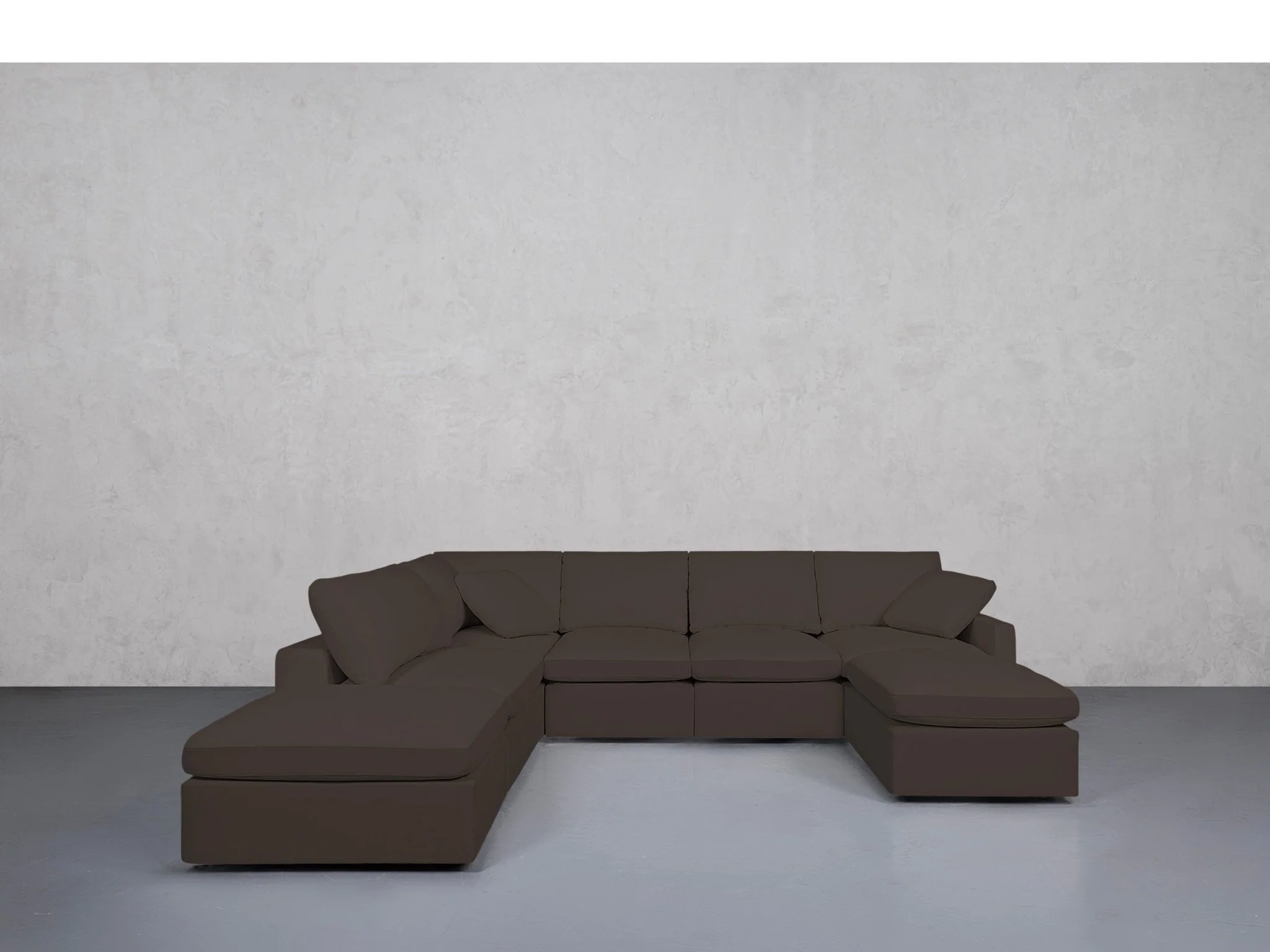 7-Seat Modular Chaise Corner Sectional (Thin Arms) - Image 74