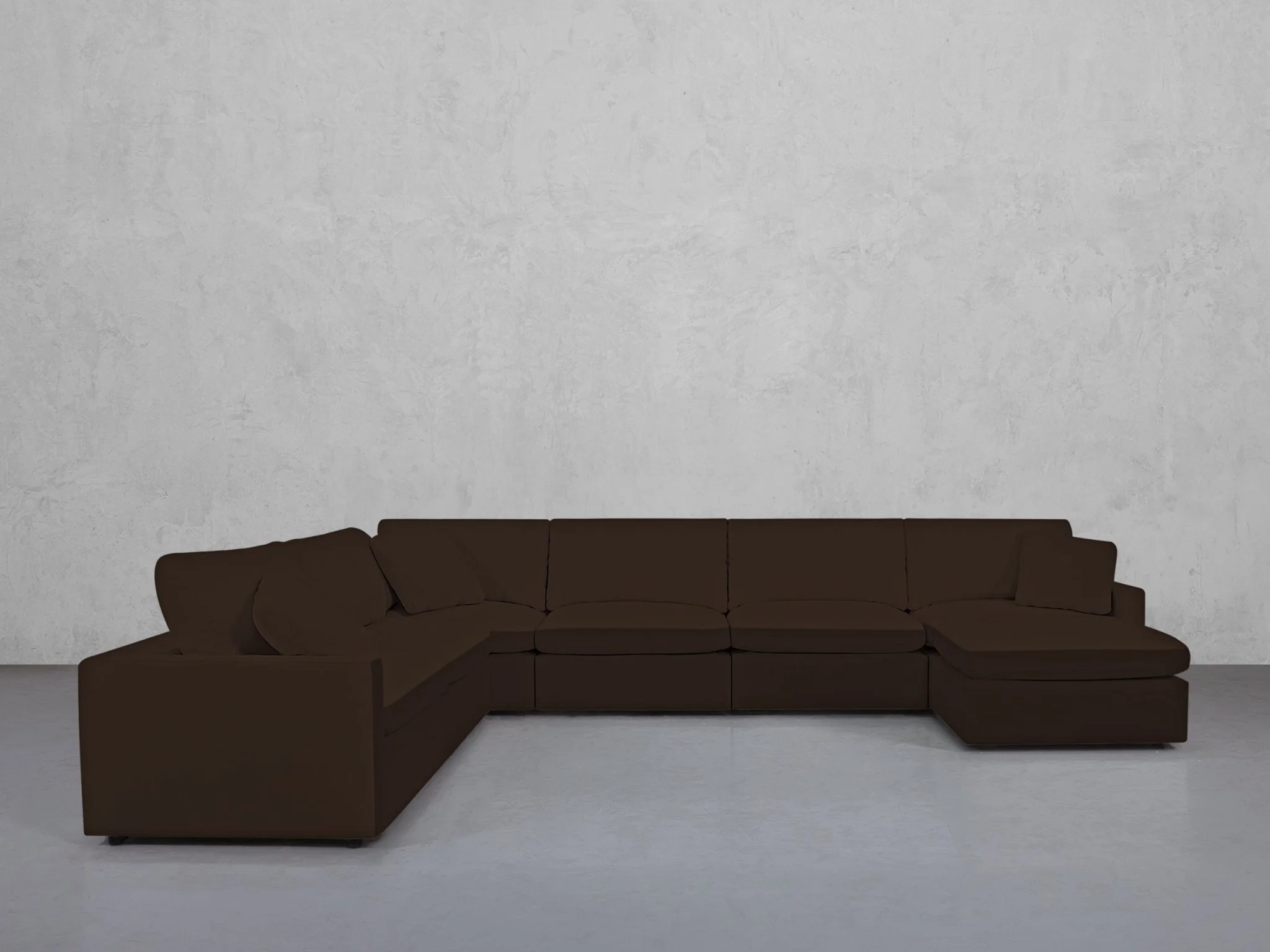 7-Seat Modular Chaise Corner Sectional (Thin Arms) - Image 78