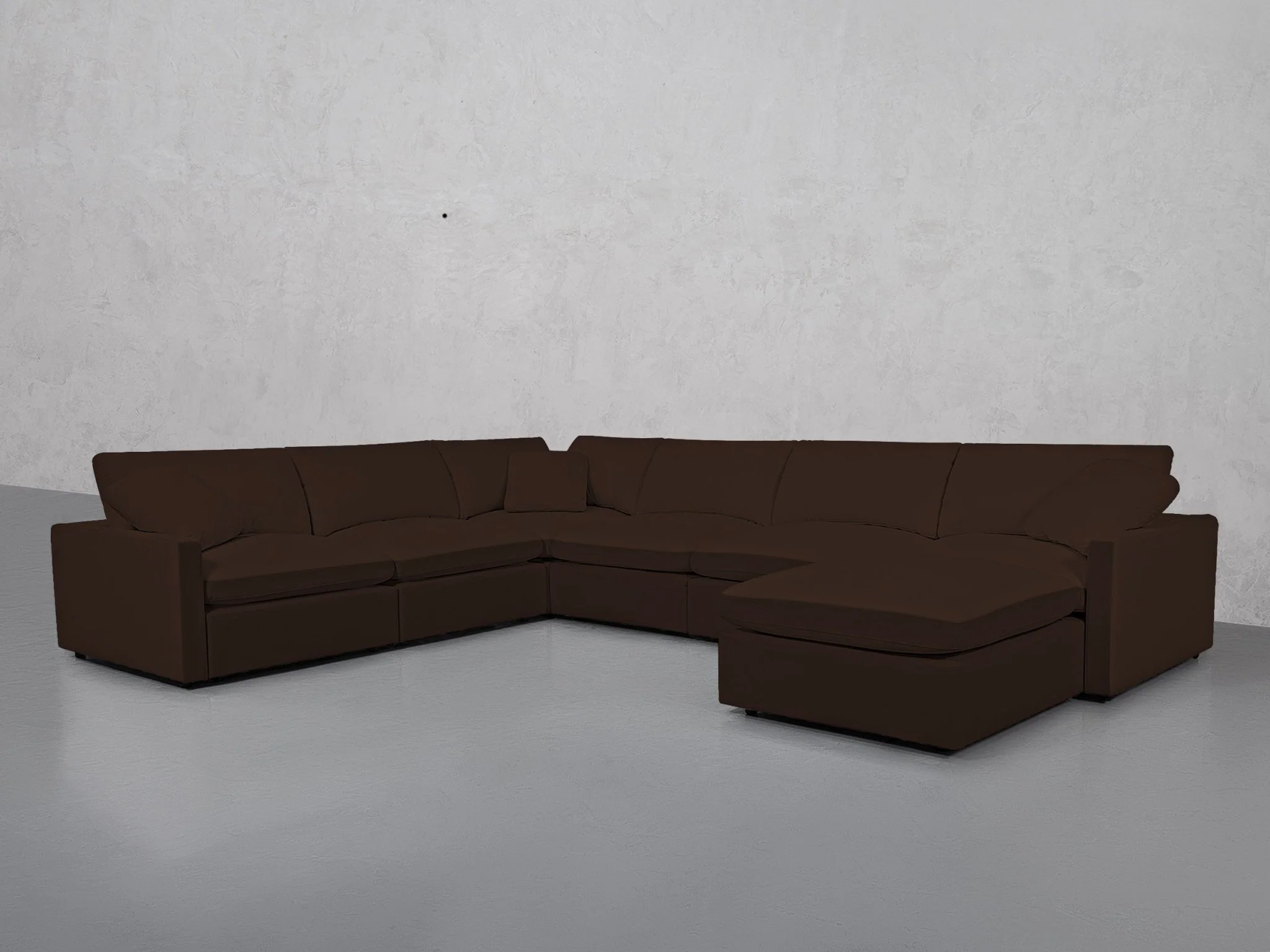 7-Seat Modular Chaise Corner Sectional (Thin Arms) - Image 79
