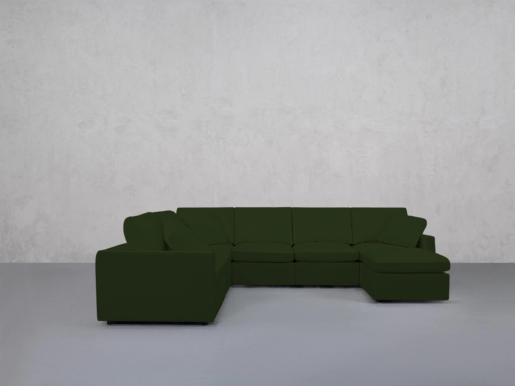 7-Seat Modular Chaise Corner Sectional (Thin Arms) - Image 87