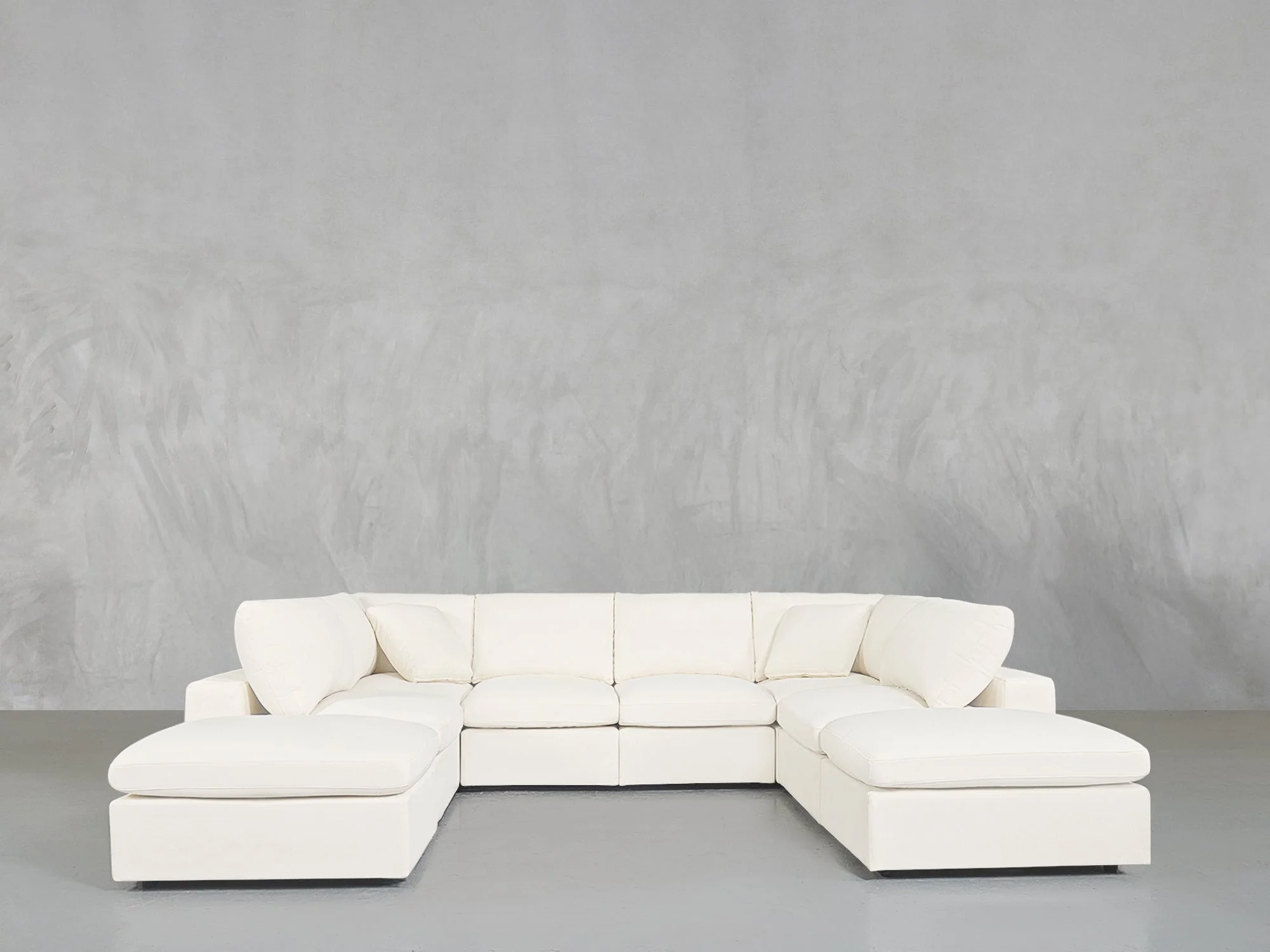 8-Seat Modular Double Lounger U-Sectional - Image 108