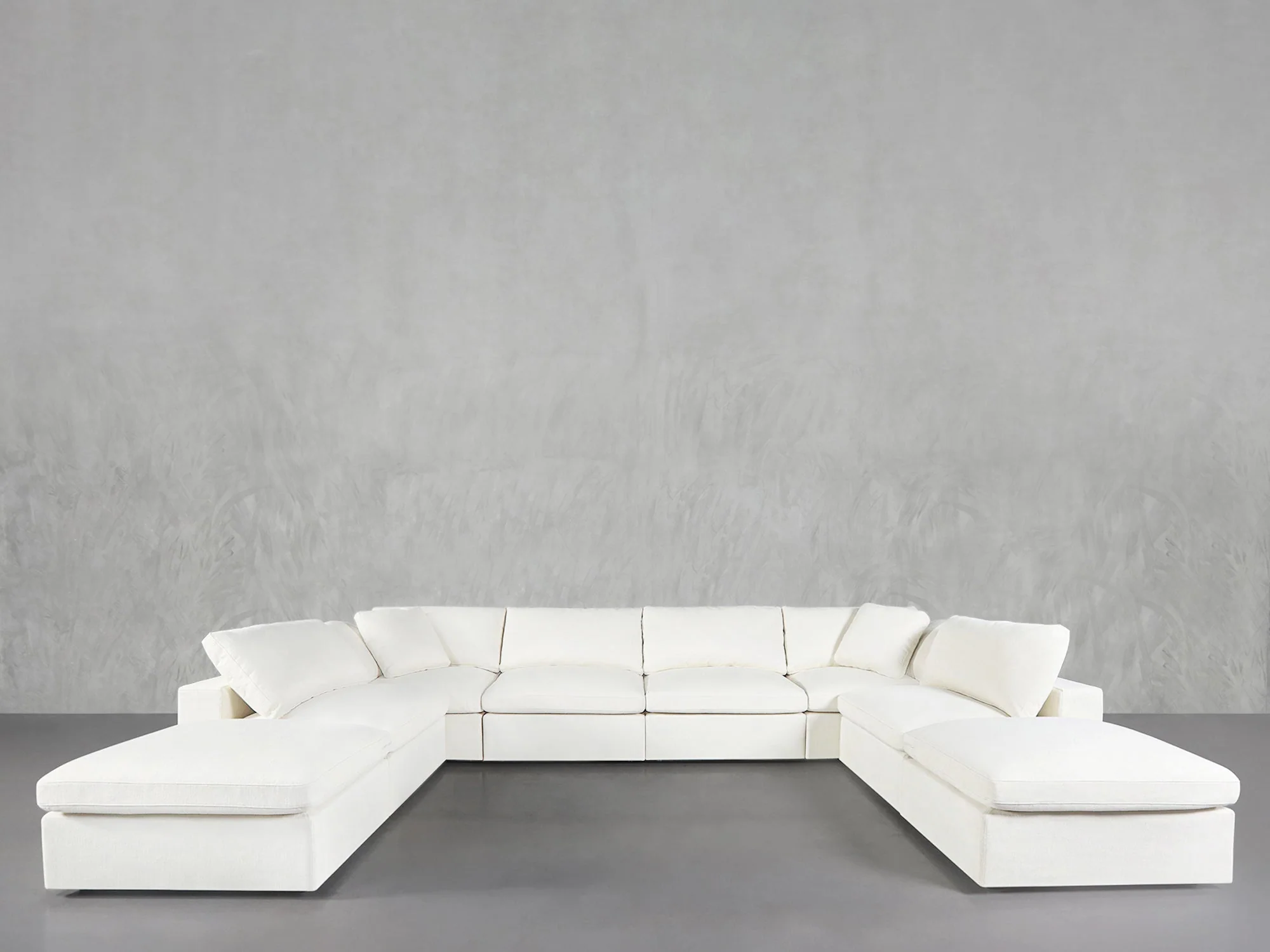 8-Seat Modular Double Lounger U-Sectional - Image 11