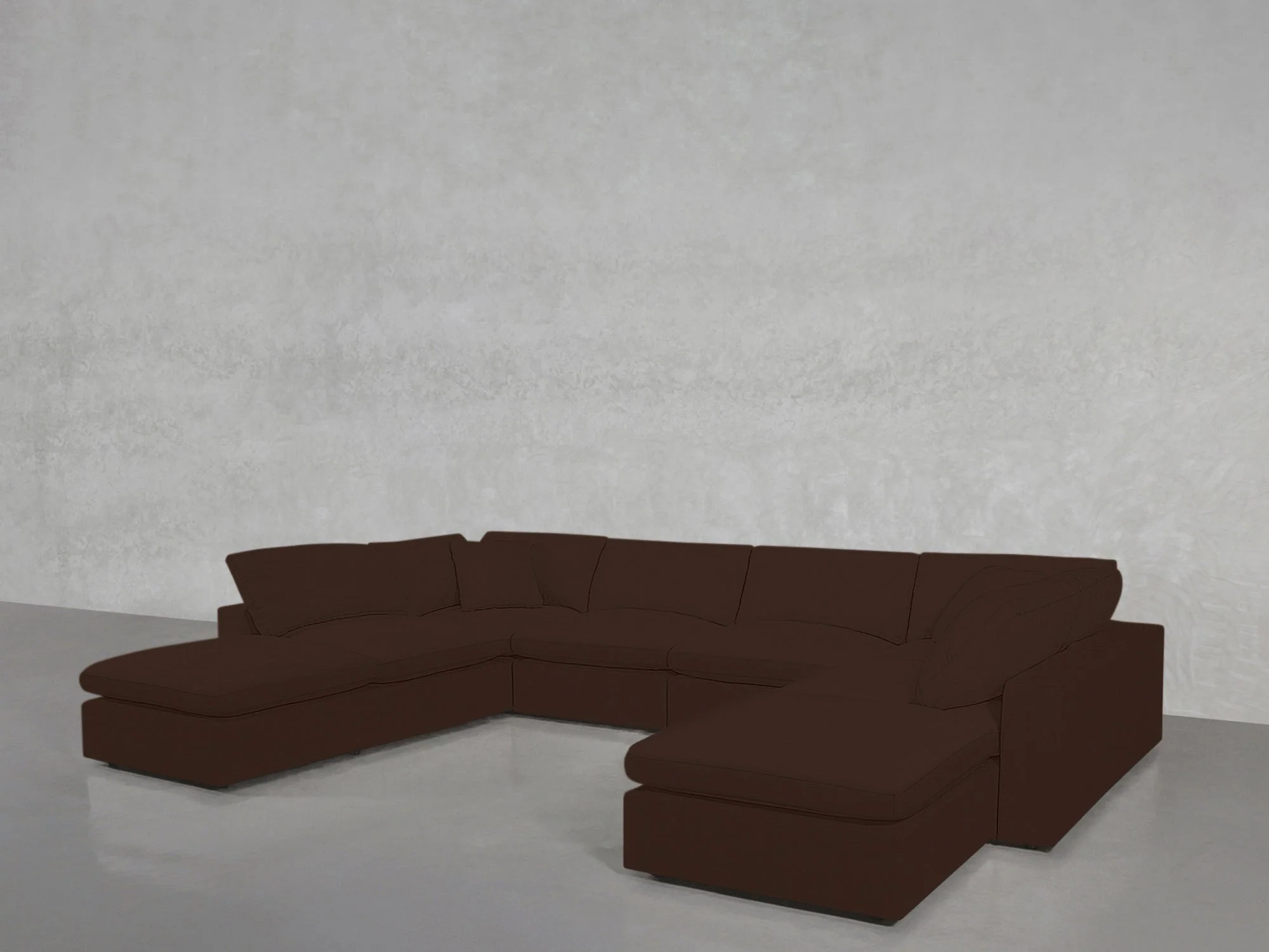 8-Seat Modular Double Lounger U-Sectional - Image 162