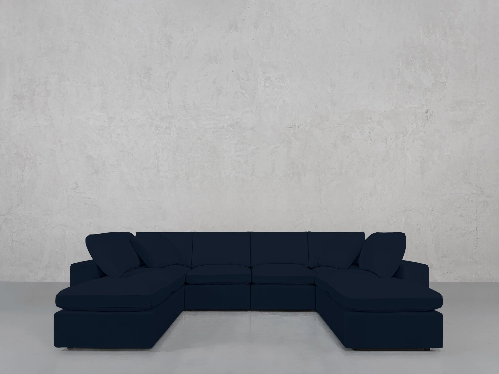 8-Seat Modular Double Lounger U-Sectional - Image 186