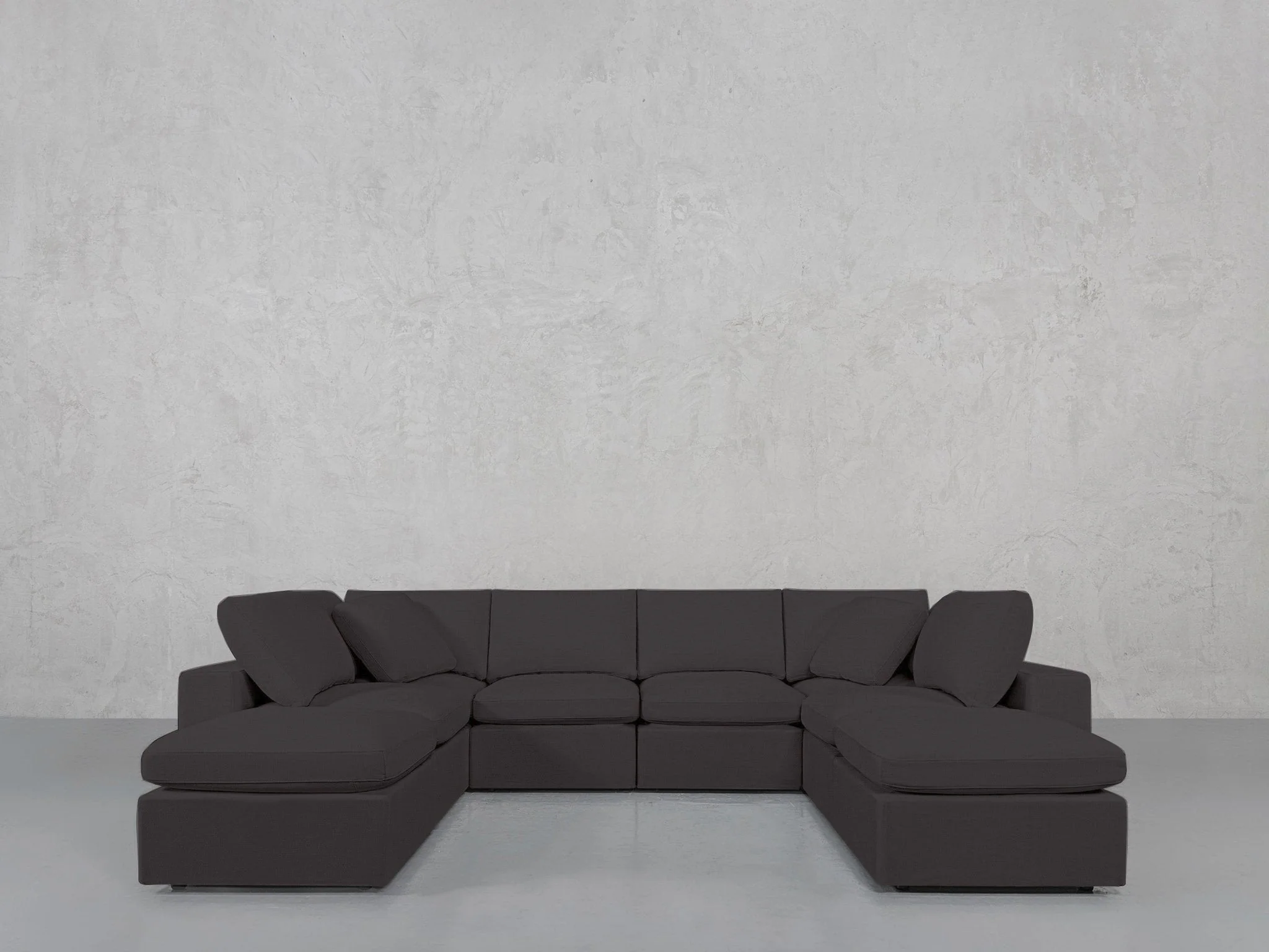 8-Seat Modular Double Lounger U-Sectional - Image 207
