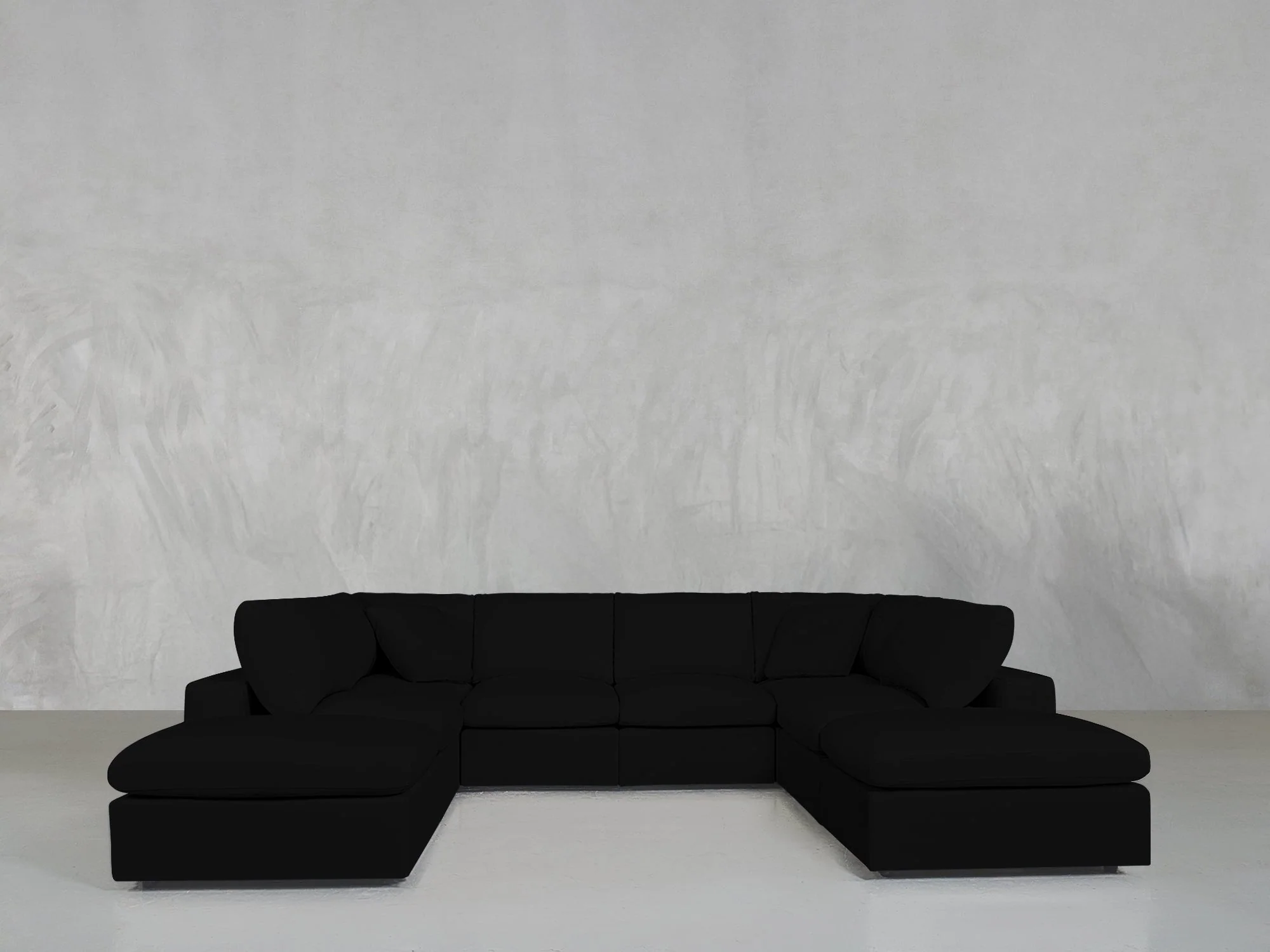 8-Seat Modular Double Lounger U-Sectional - Image 218