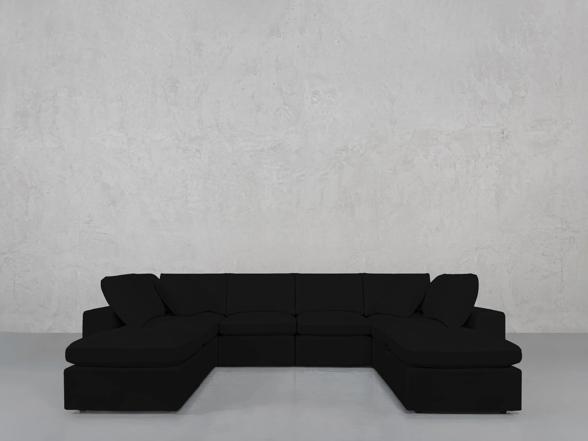 8-Seat Modular Double Lounger U-Sectional - Image 219