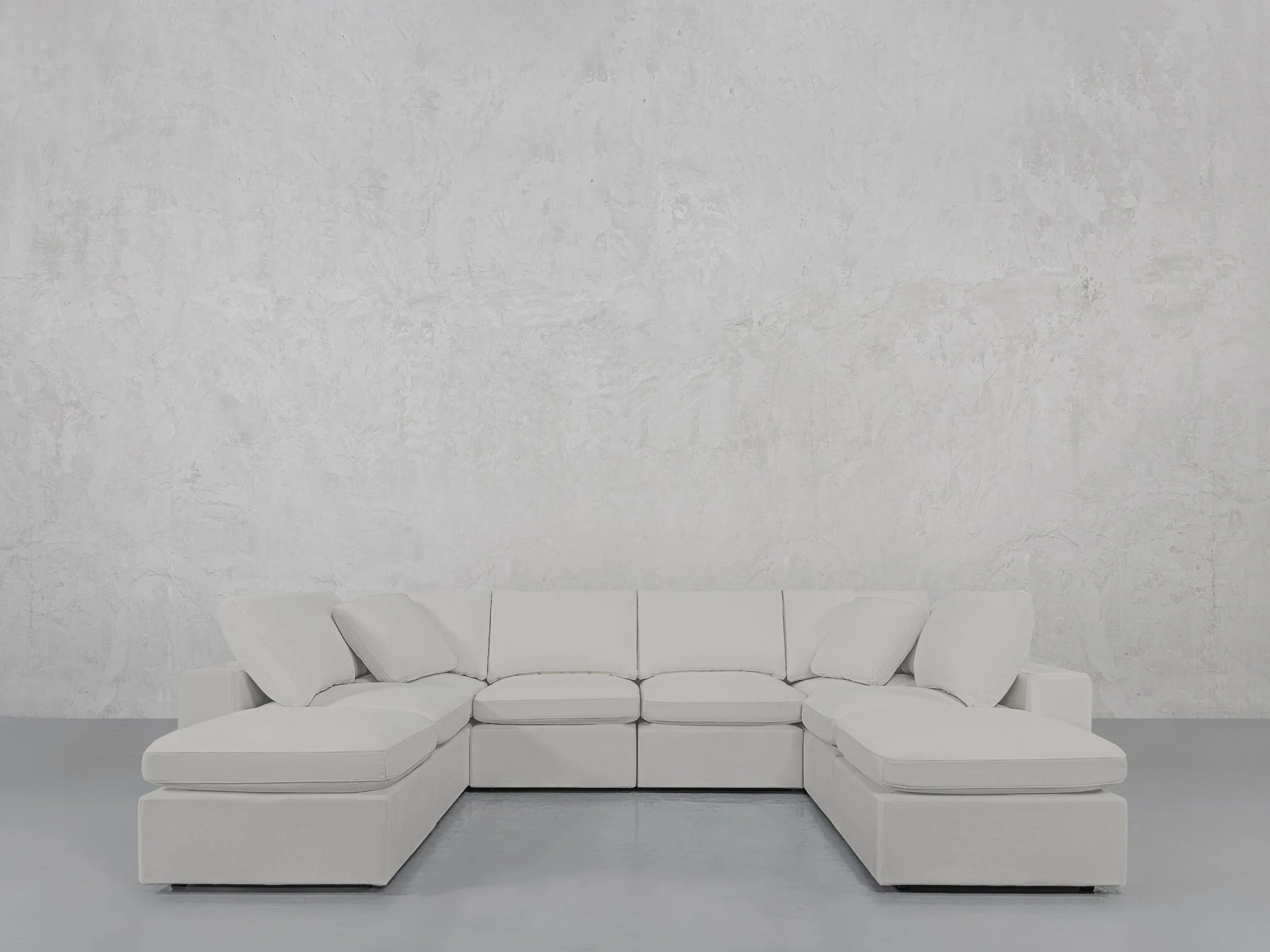 8-Seat Modular Double Lounger U-Sectional - Image 24