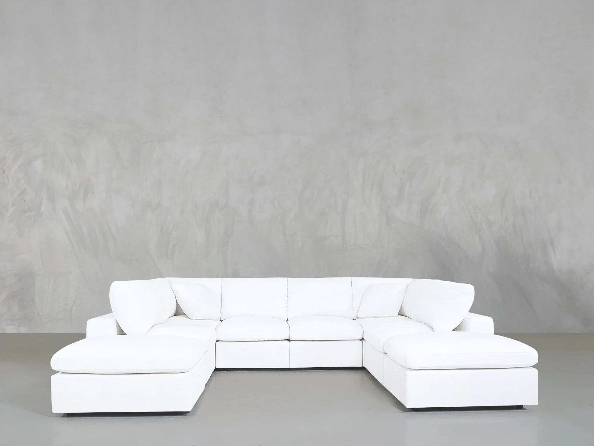 8-Seat Modular Double Lounger U-Sectional - Image 33