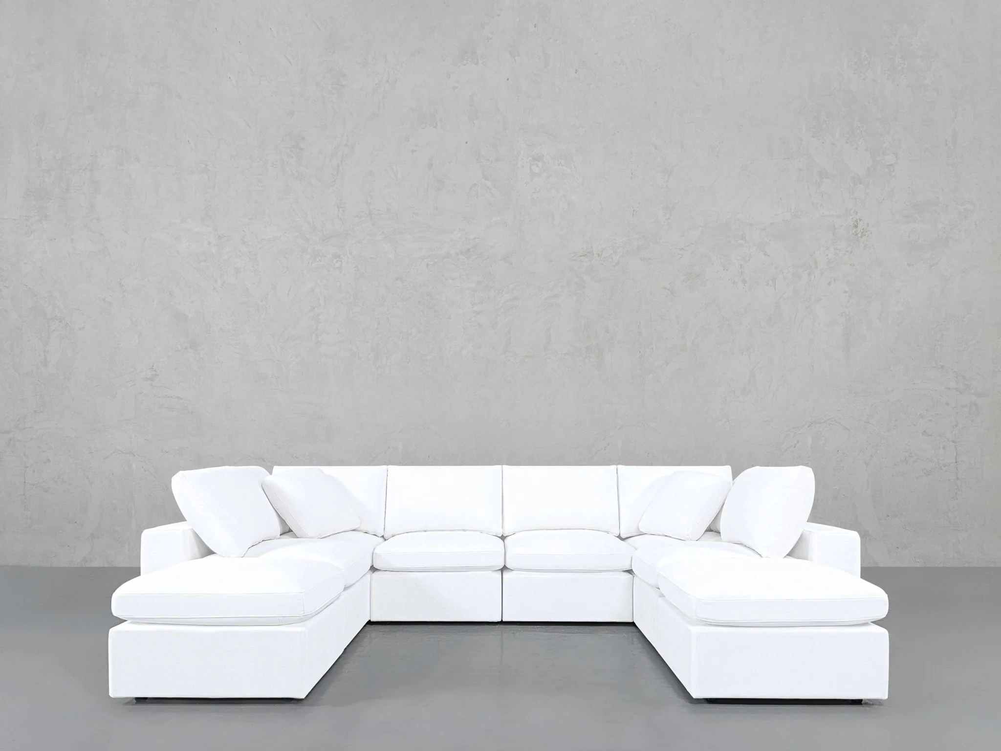 8-Seat Modular Double Lounger U-Sectional - Image 34