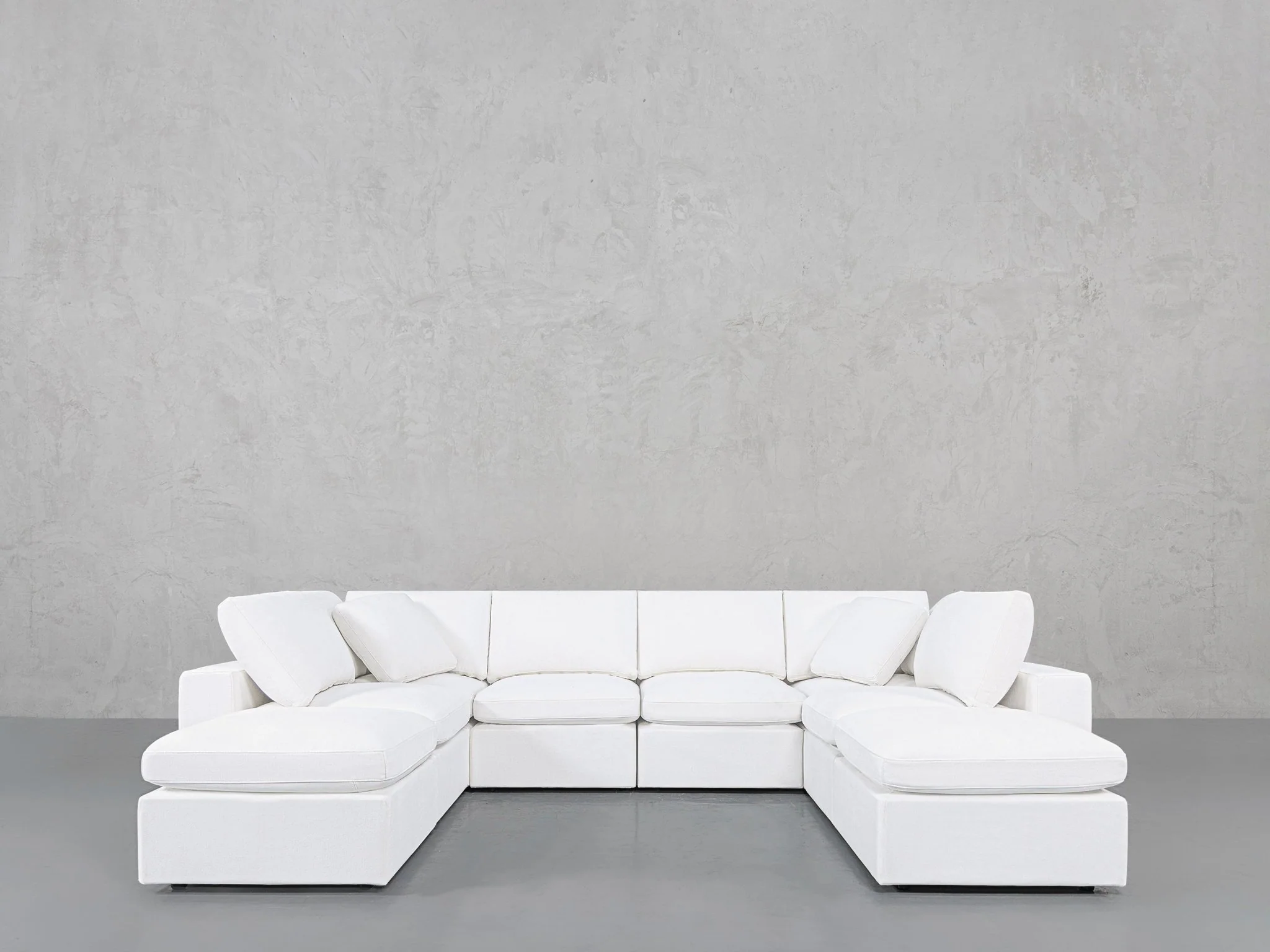 8-Seat Modular Double Lounger U-Sectional - Image 4