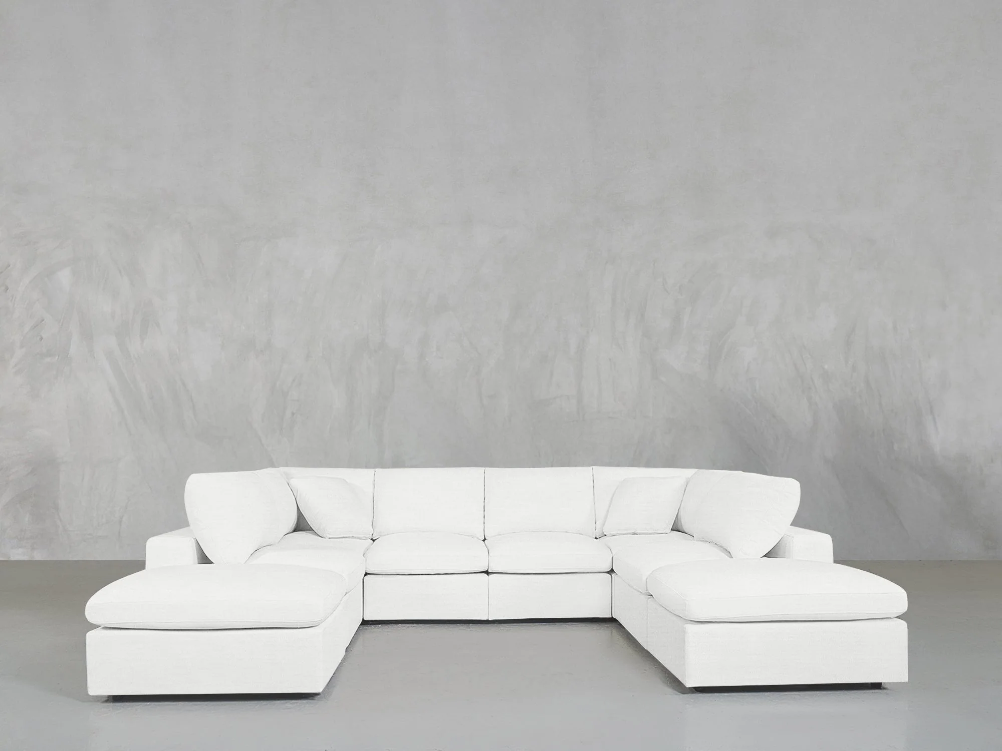 8-Seat Modular Double Lounger U-Sectional - Image 44