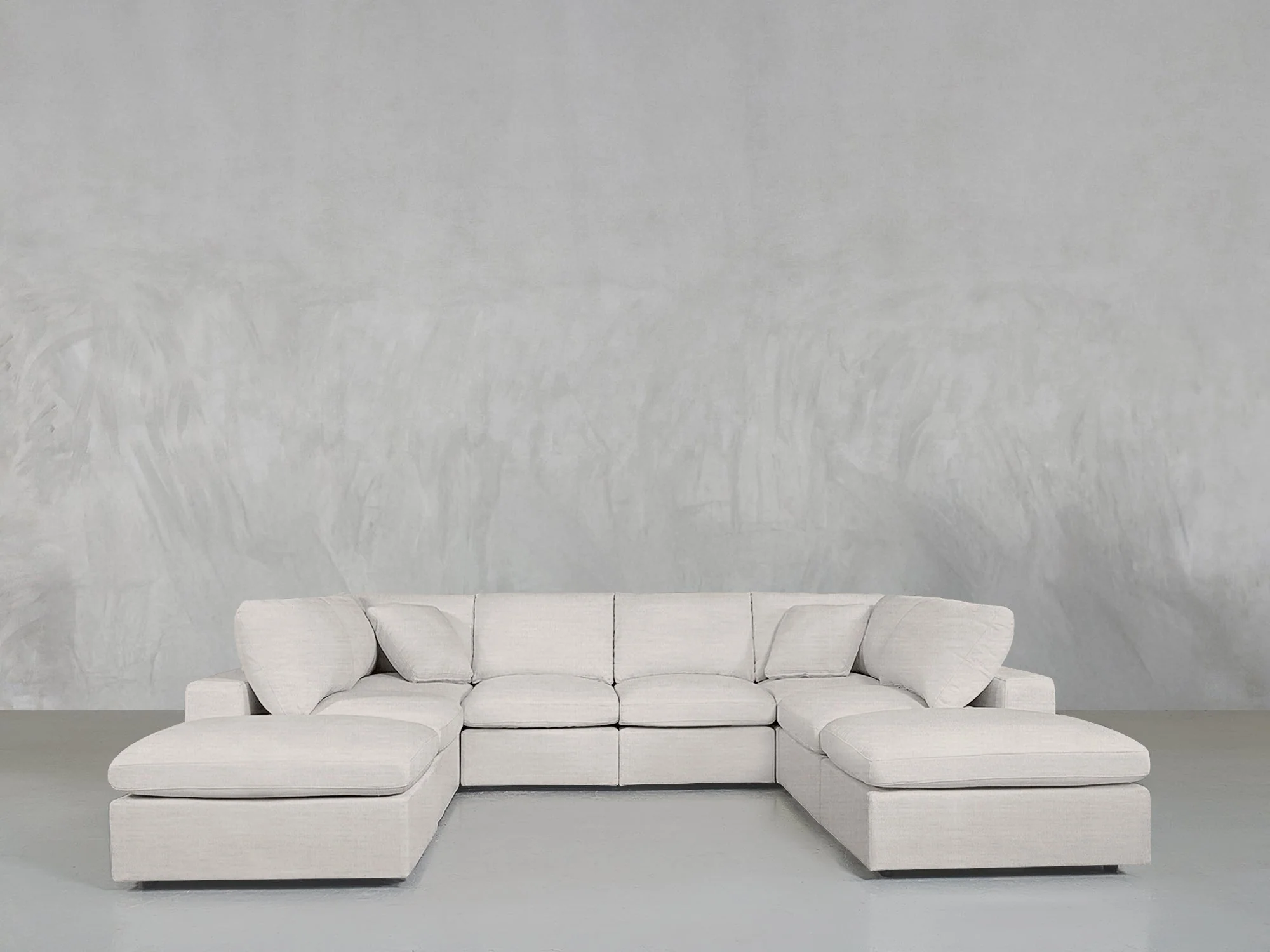 8-Seat Modular Double Lounger U-Sectional - Image 55